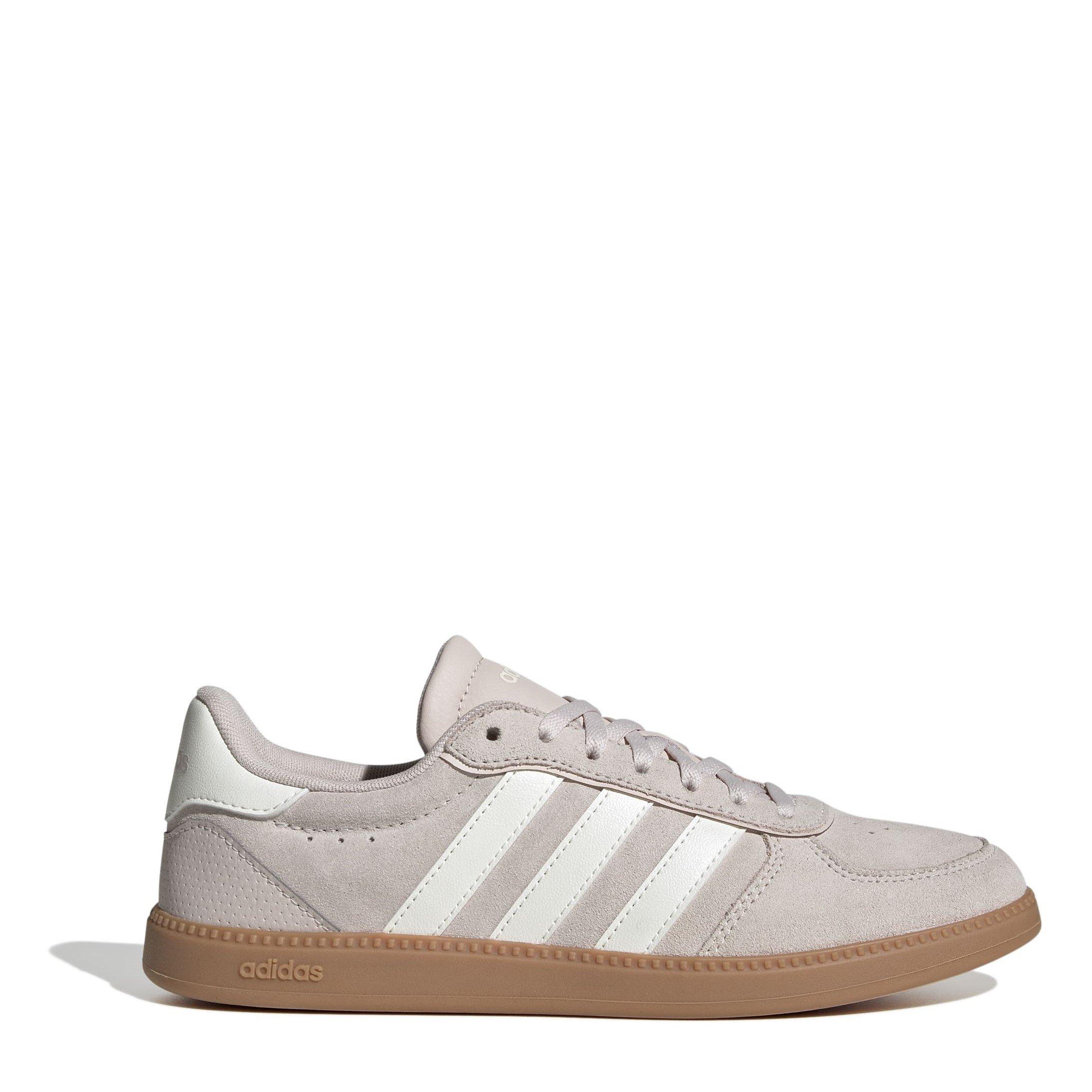 Mauve/Wht/Gum - adidas - Breaknet Sleek Womens Shoes - 1
