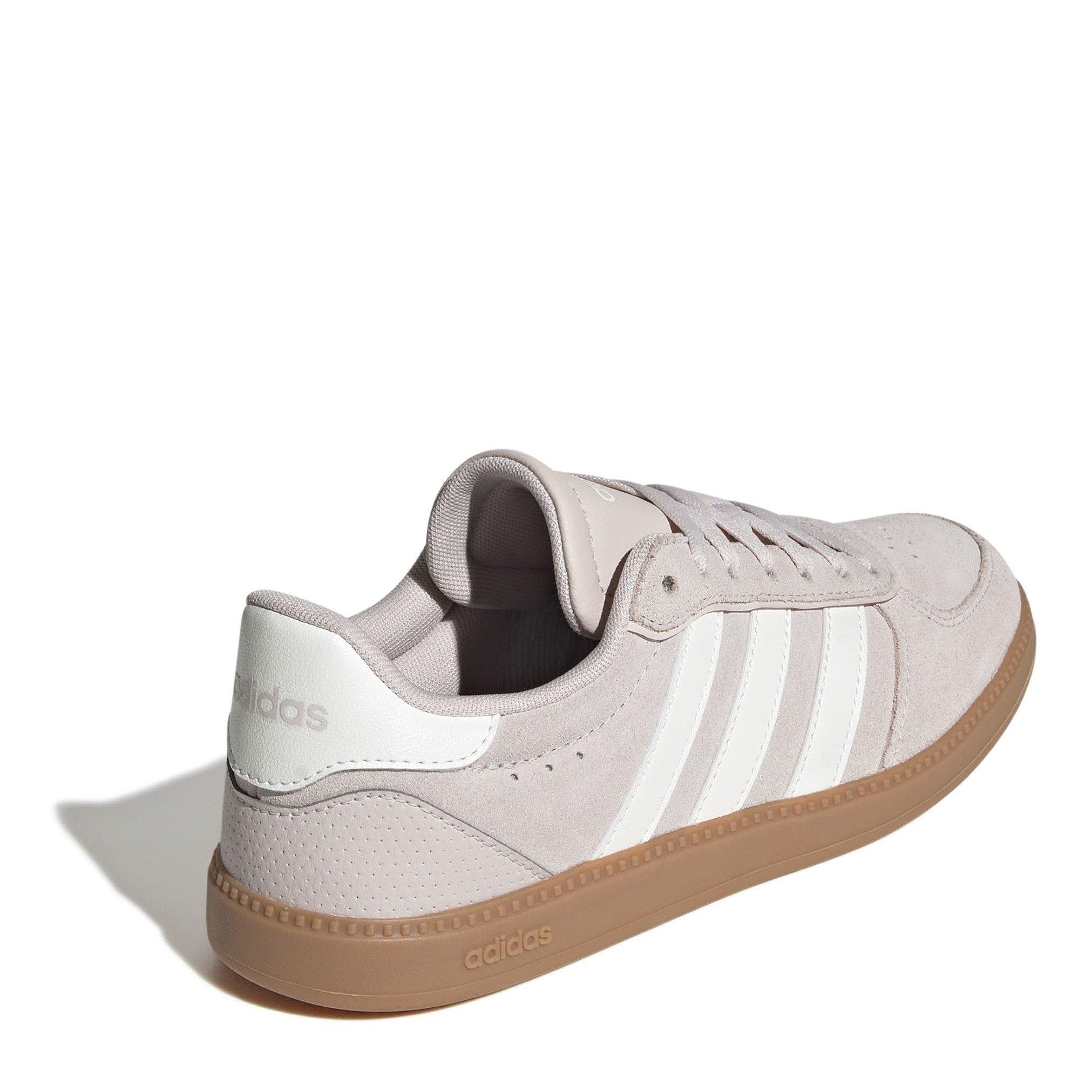 Mauve/Wht/Gum - adidas - Breaknet Sleek Womens Shoes - 4