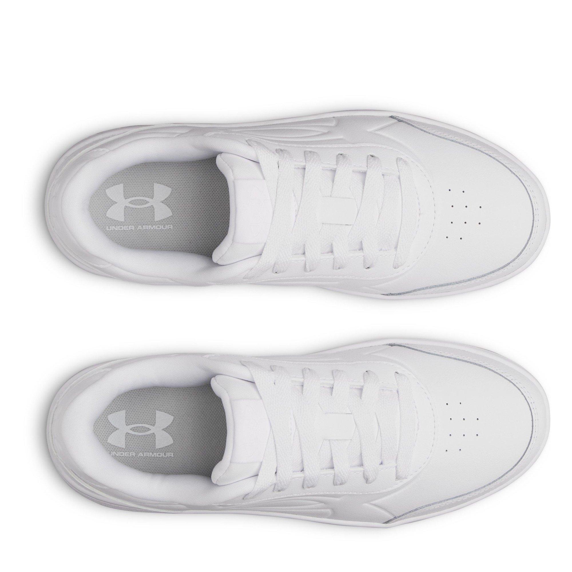 Triple White - Under Armour - UA Motion Womens Trainer - 4