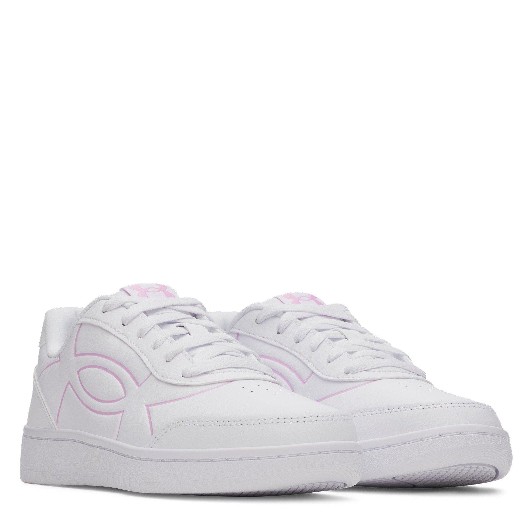 Weiß/Rosa - Under Armour - Women's Low-Top Trainers - 5