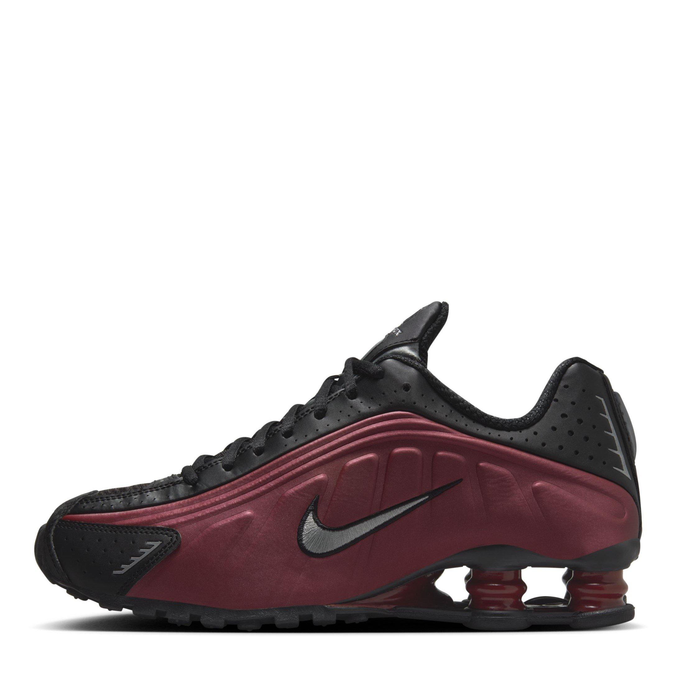 Black/Mtlc - Nike - Shox R4 Trainers - 2