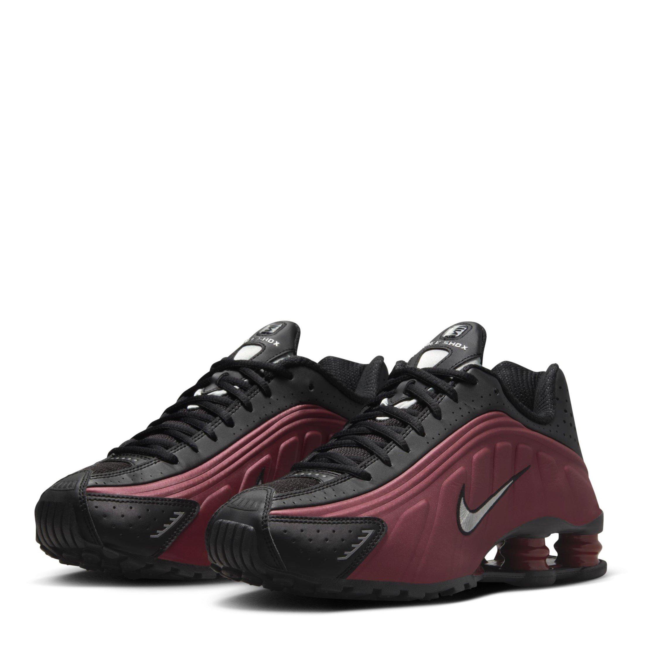 Black/Mtlc - Nike - Shox R4 Trainers - 4