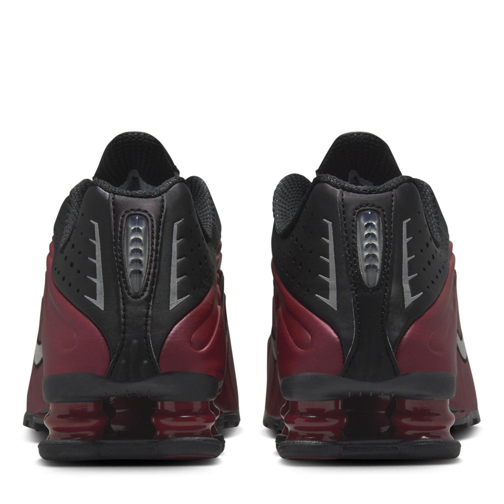 Black/Mtlc - Nike - Shox R4 Trainers - 6