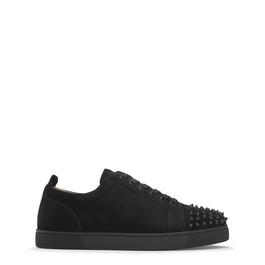 Christian Louboutin Vieira Spikes Veau Velour Sneakers