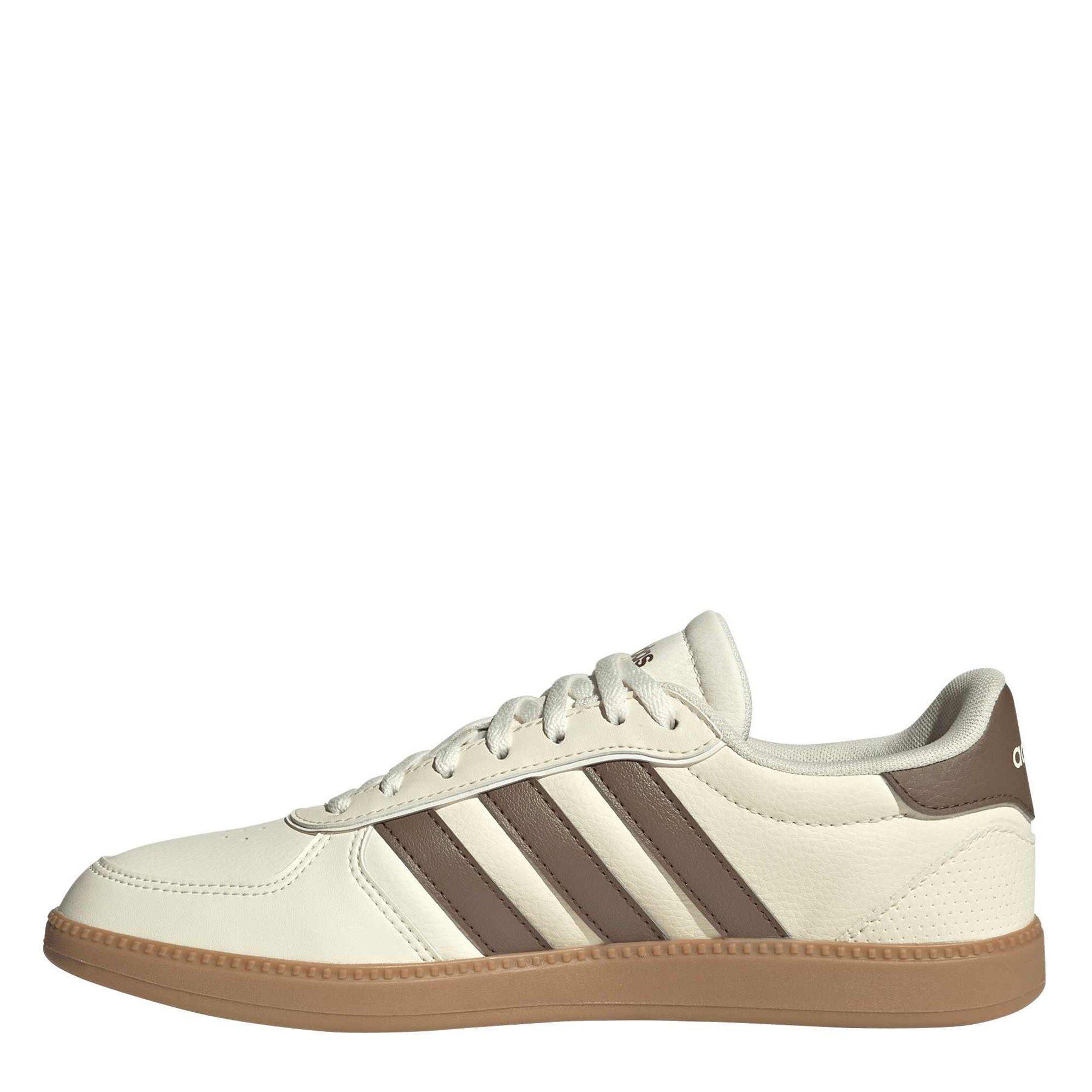 White/Brown/Gum - adidas - Breaknet Sleek Womens Shoes - 2