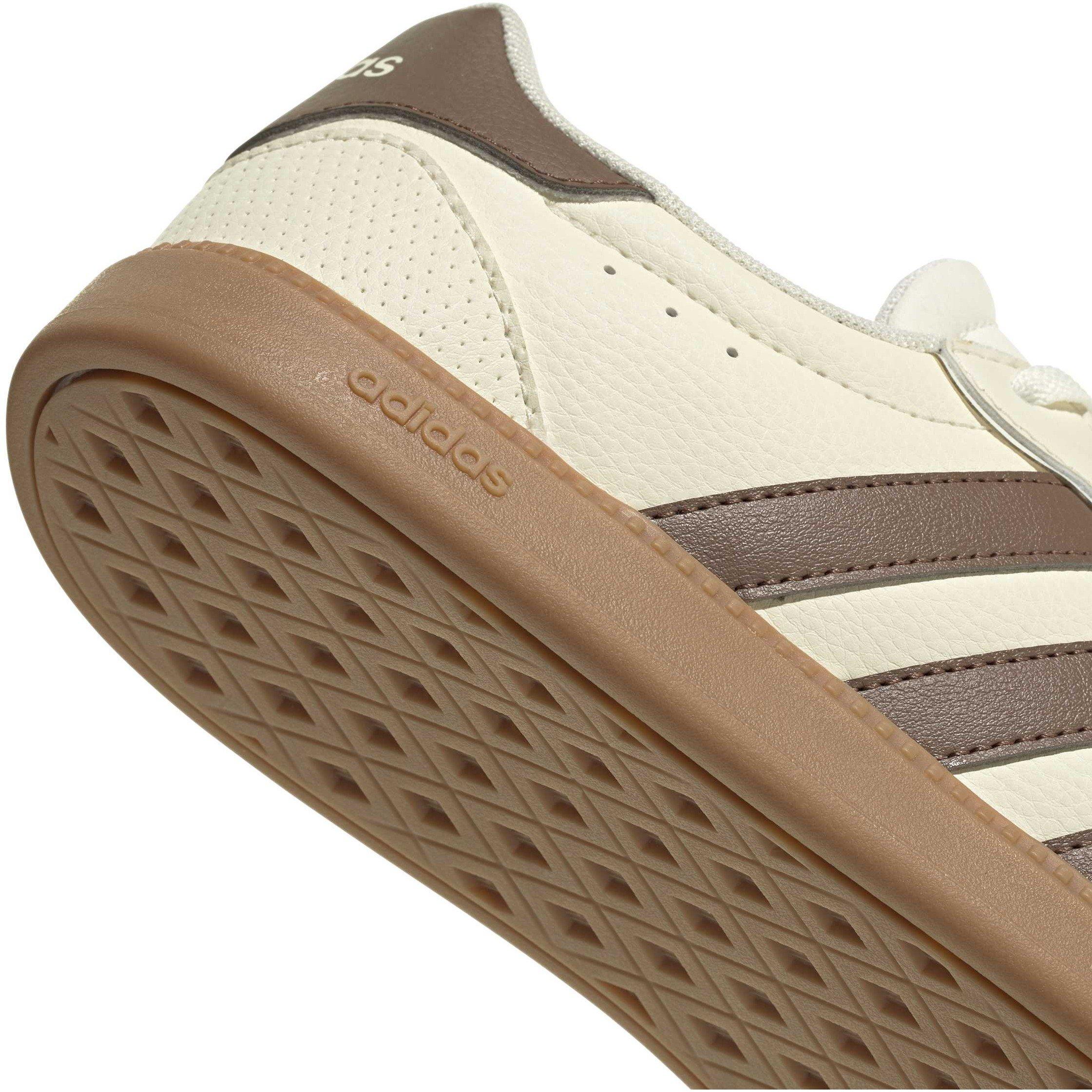 White/Brown/Gum - adidas - Breaknet Sleek Womens Shoes - 7