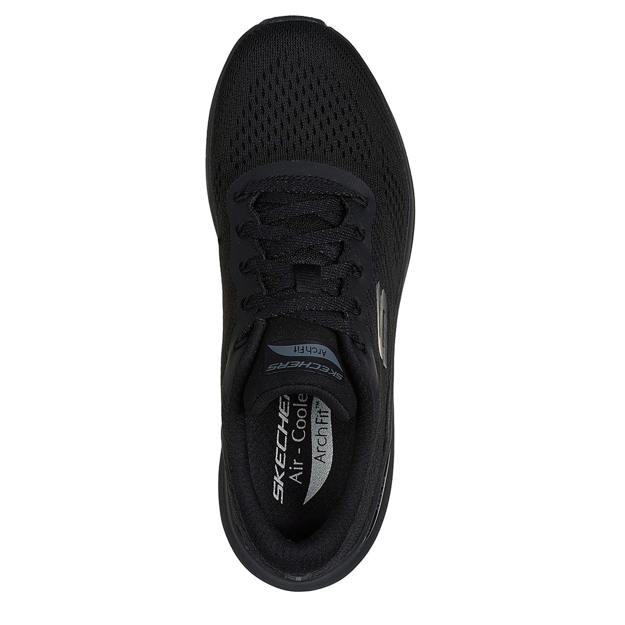 Black - Skechers - Classic Low-Top Trainers - 5