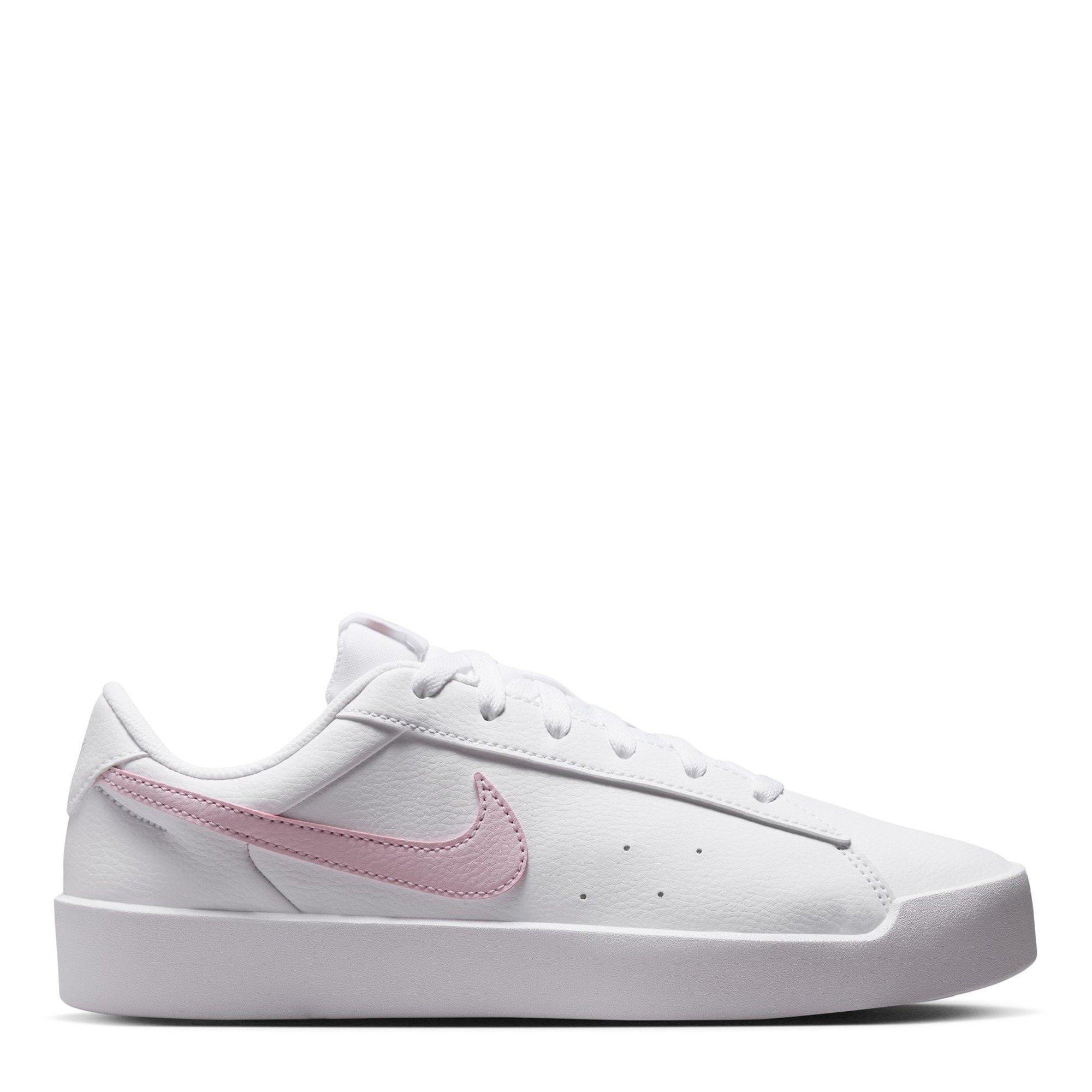 Nike Women's Court Heritage Ld64 - White/Pink - 6.5 (40.5)