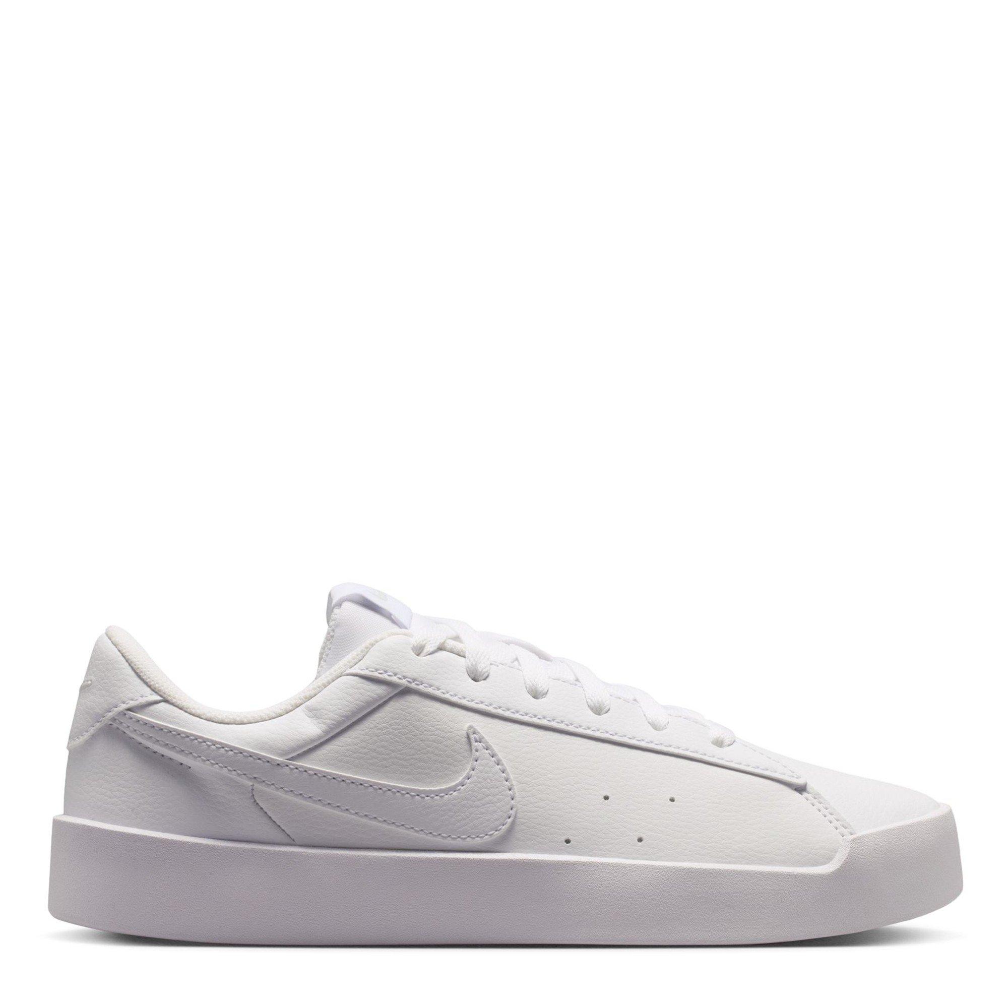 Nike Women's Court Heritage Ld64 - Triple White - 6.5 (40.5)