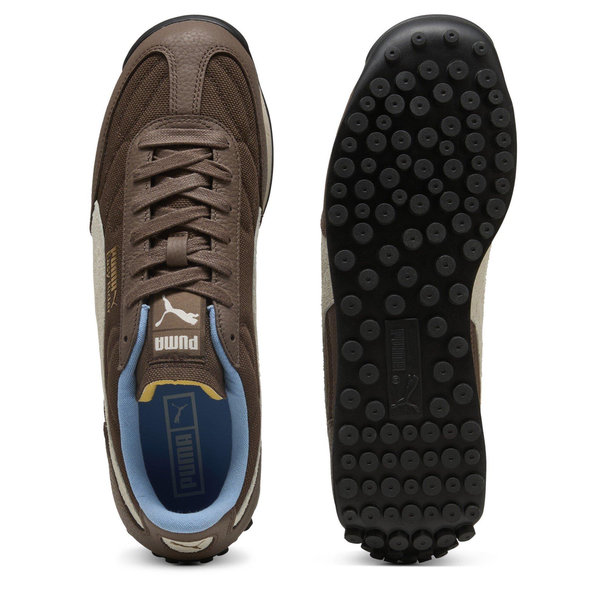 Brown/Blue - Puma - Womens Easy Rider Low-Top Trainers - 4