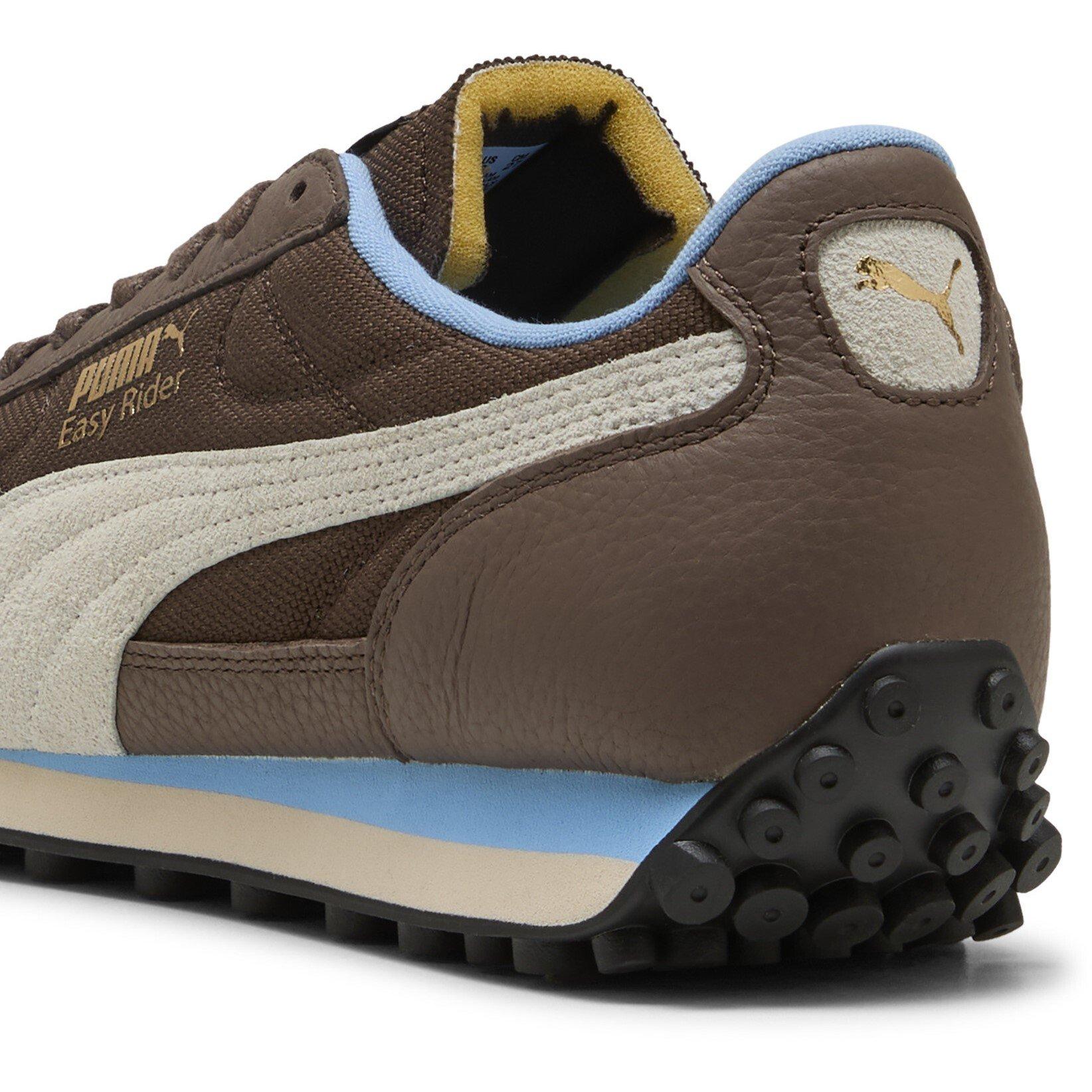 Brown/Blue - Puma - Womens Easy Rider Low-Top Trainers - 6