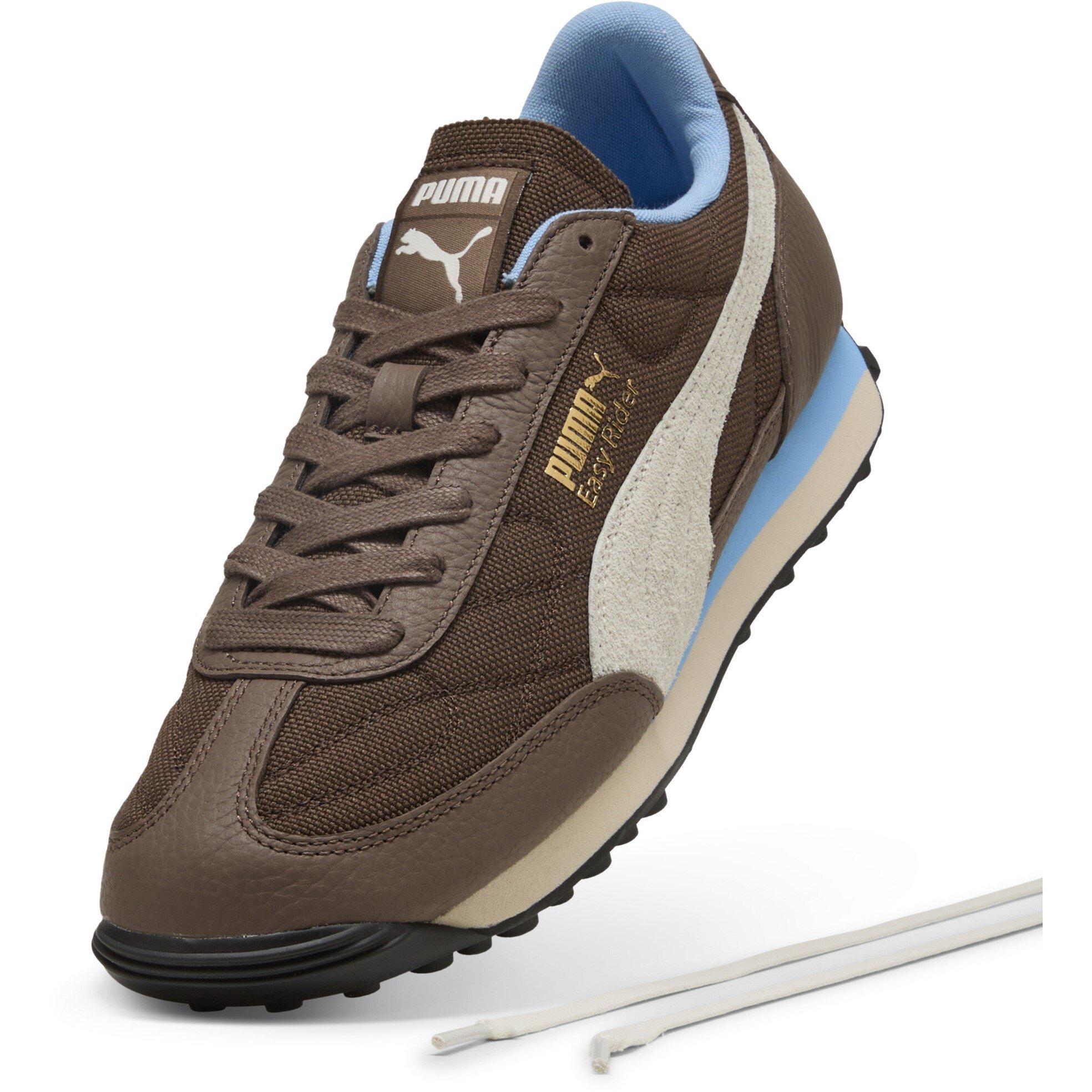 Brown/Blue - Puma - Womens Easy Rider Low-Top Trainers - 8