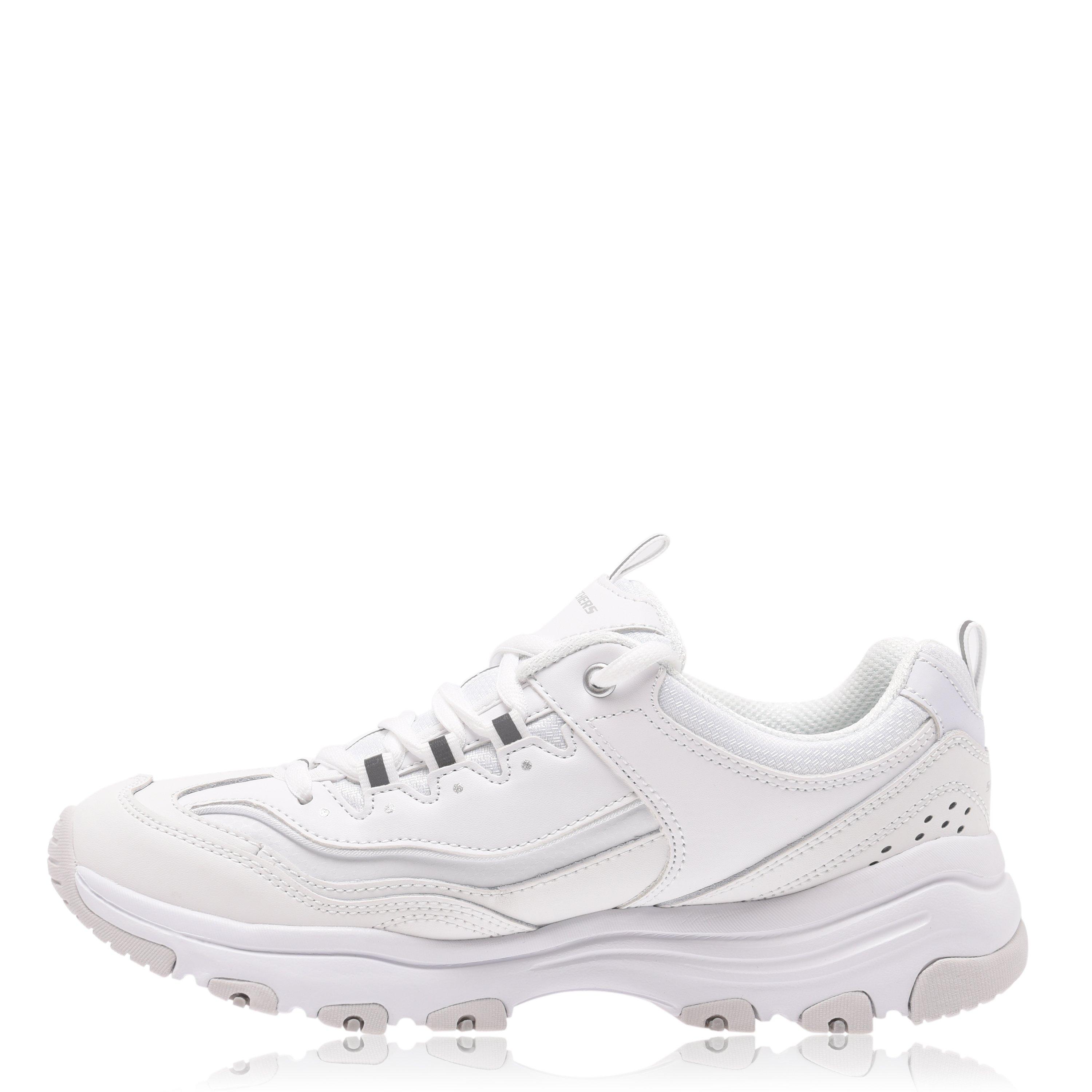 Blanc - Skechers - DLite Trainers Ladies - 2