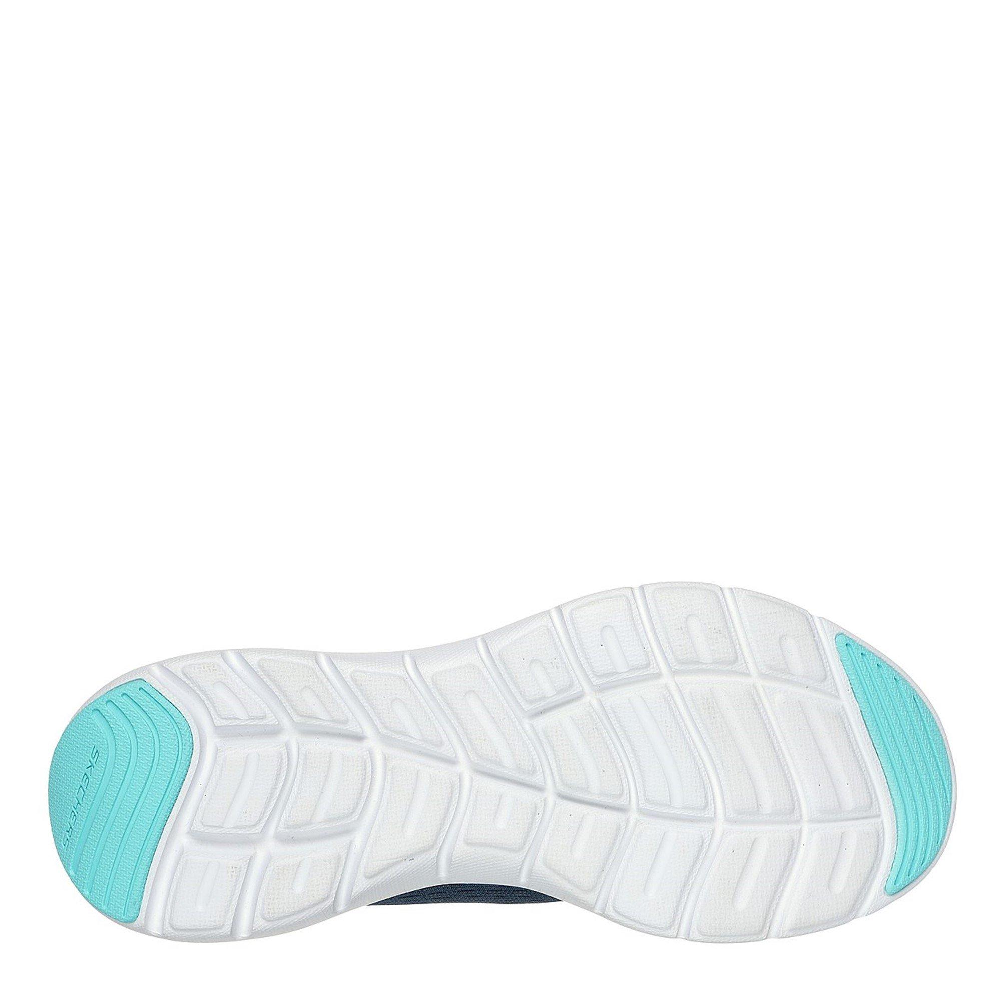 Navy/Blue - Skechers - Engineered Mesh Low-Top Trainers - 4