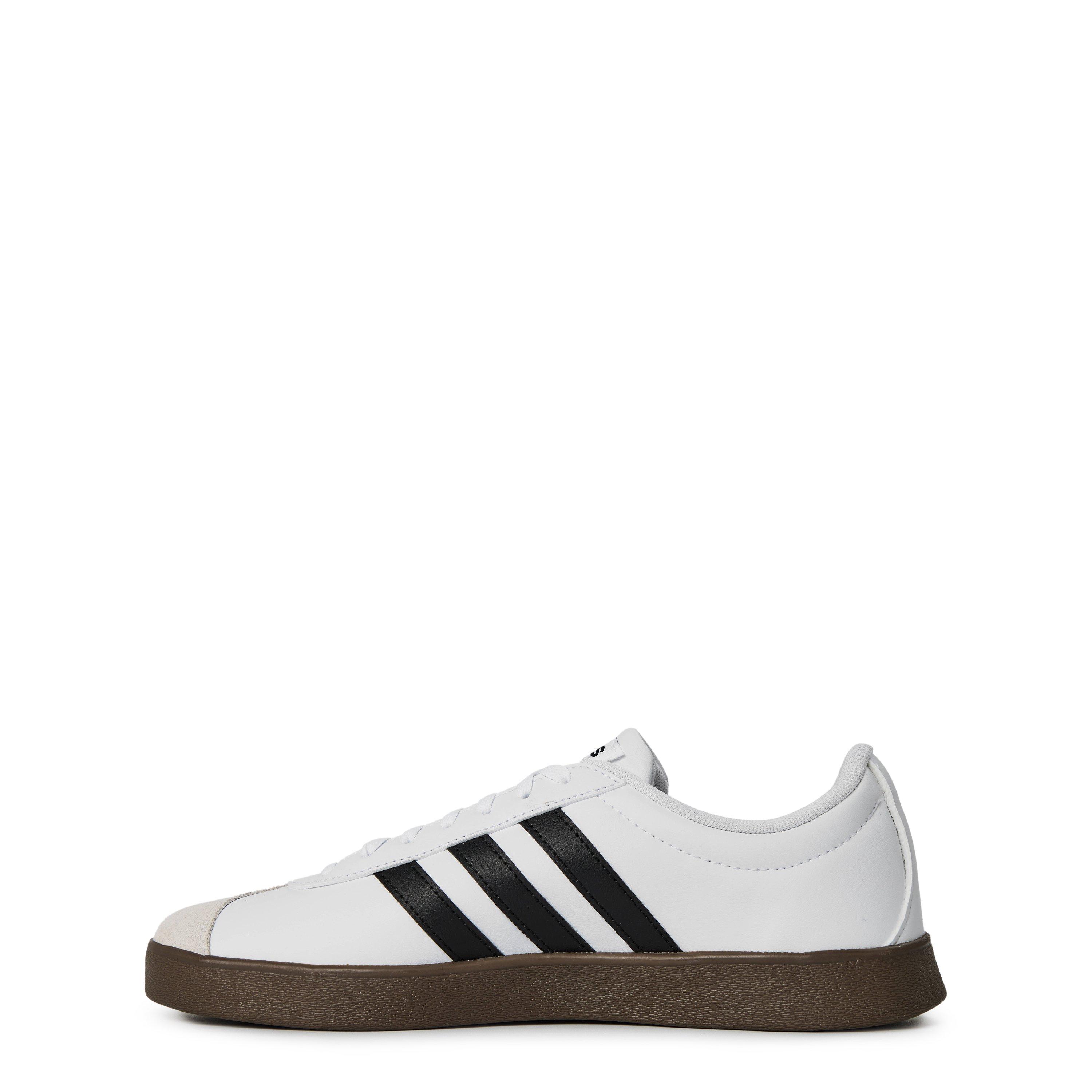 Wht/Blk/Kaugummi - adidas - VL Court Base Womens Shoes - 3