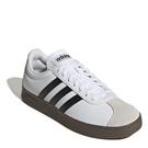 Blanc/Noir/Gomme - adidas - tonal-logo slide sandals - 3