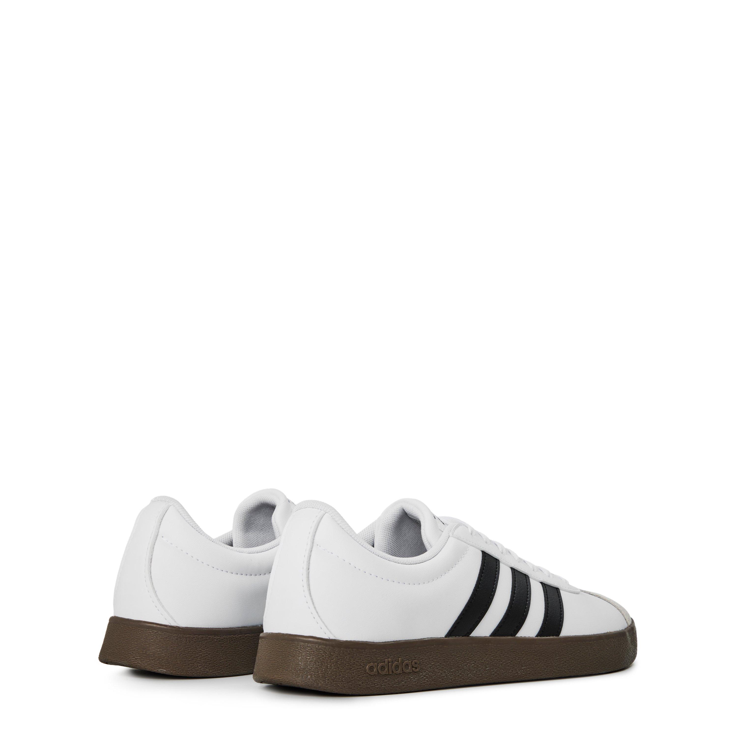 Wht/Blk/Kaugummi - adidas - VL Court Base Womens Shoes - 5