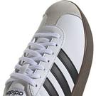 Blanc/Noir/Gomme - adidas - tonal-logo slide sandals - 7