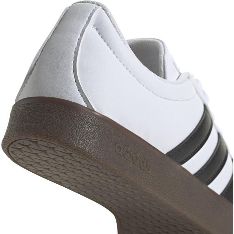 Blanc/Noir/Gomme - adidas - tonal-logo slide sandals - 8