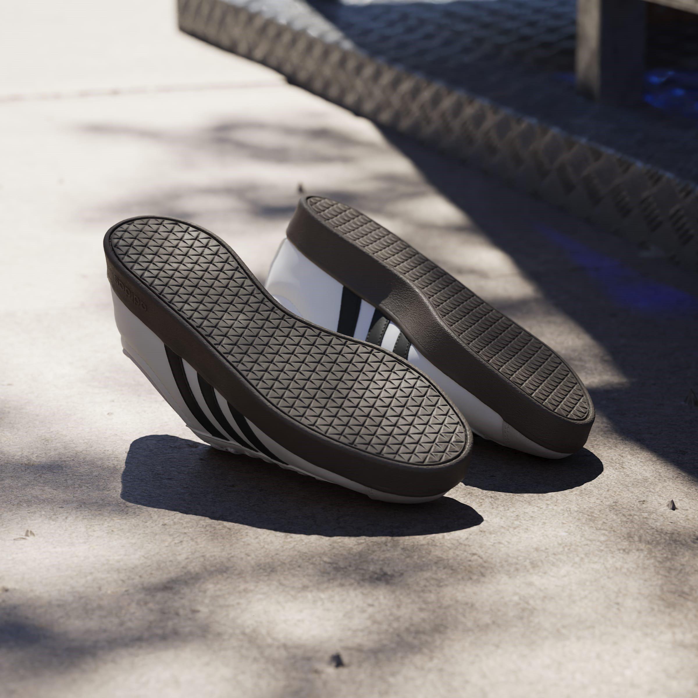 Wht/Blk/Kaugummi - adidas - VL Court Base Womens Shoes - 10