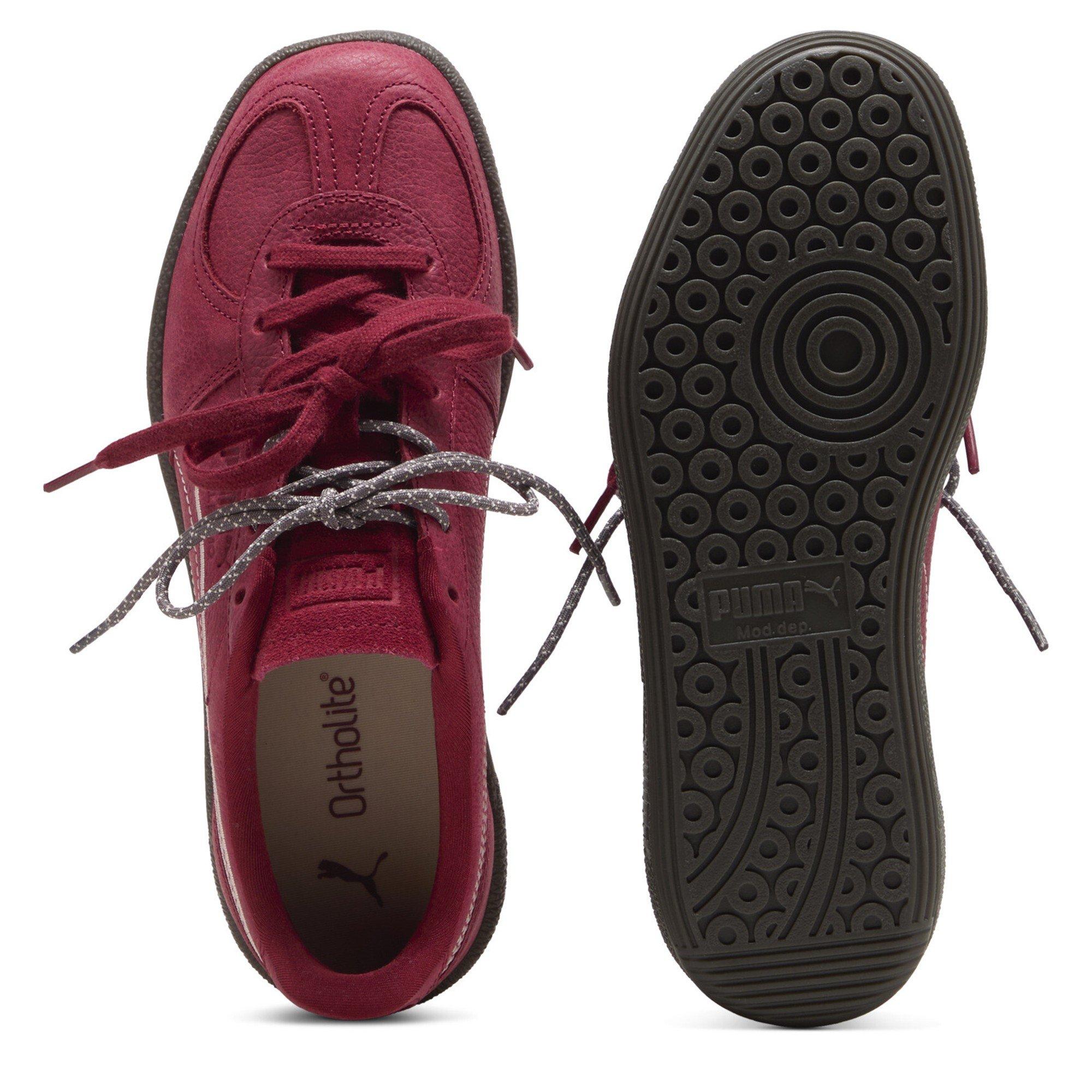 Garnet Glow-Gum - Puma - Palermo Dress-Up Womens Sneakers - 4