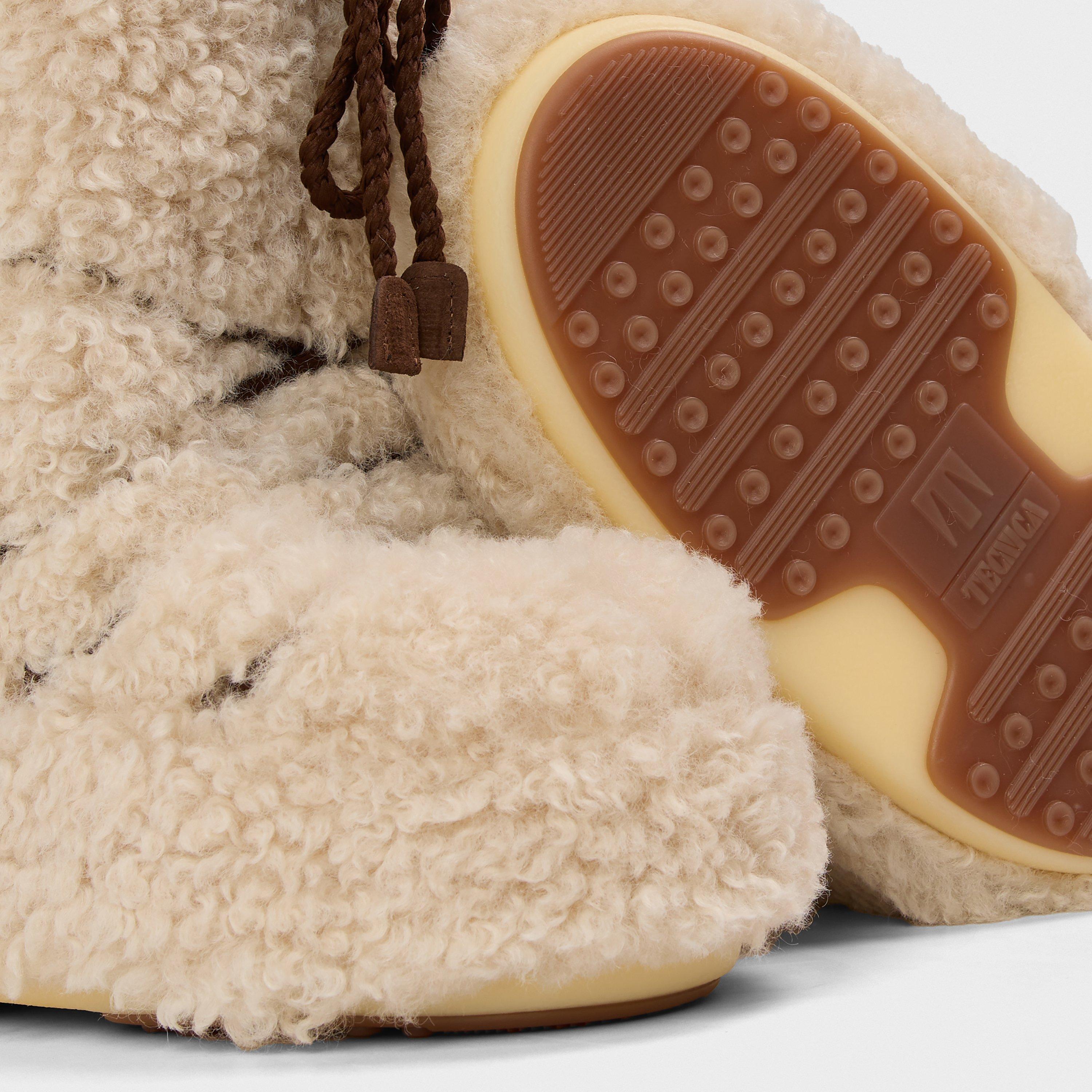 Ecru - Moon Boot - Women's Curly Extra Snow Boots - 4