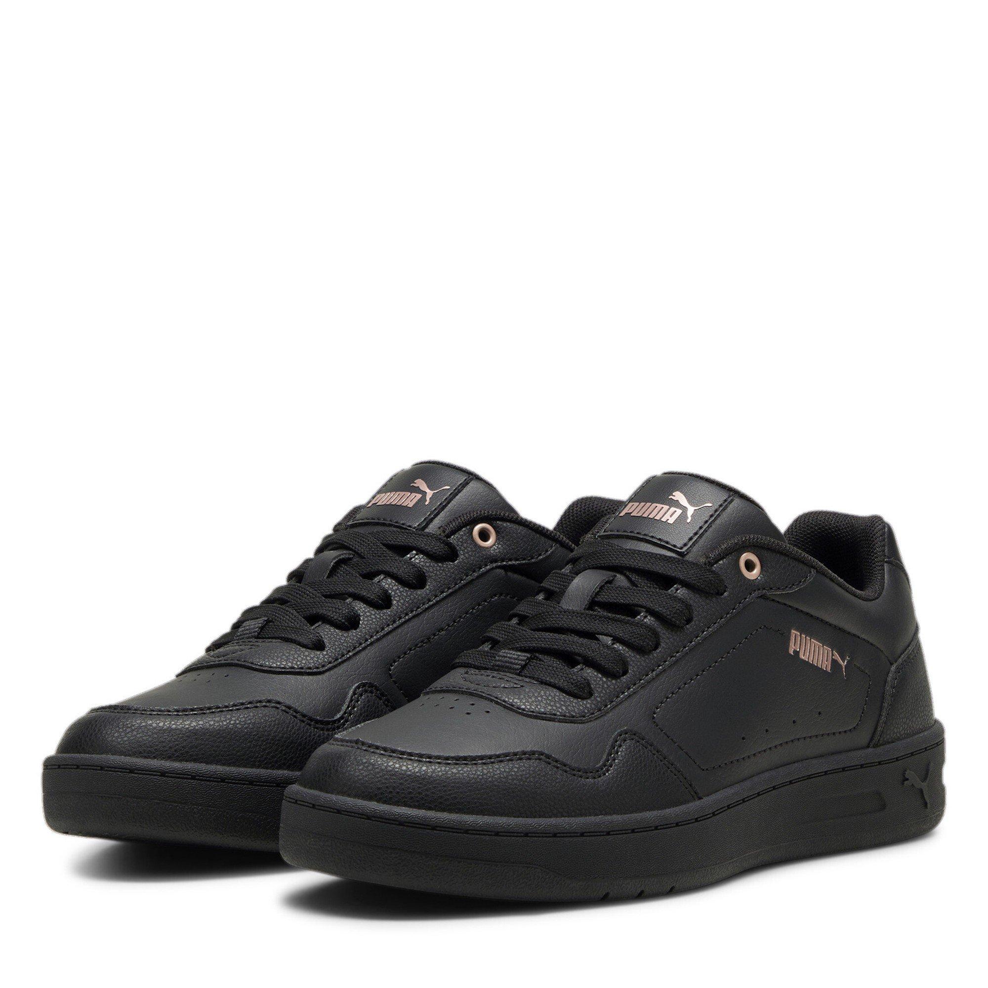 Black-Rosegold - Puma - Women's Court Classy Trainers - 1