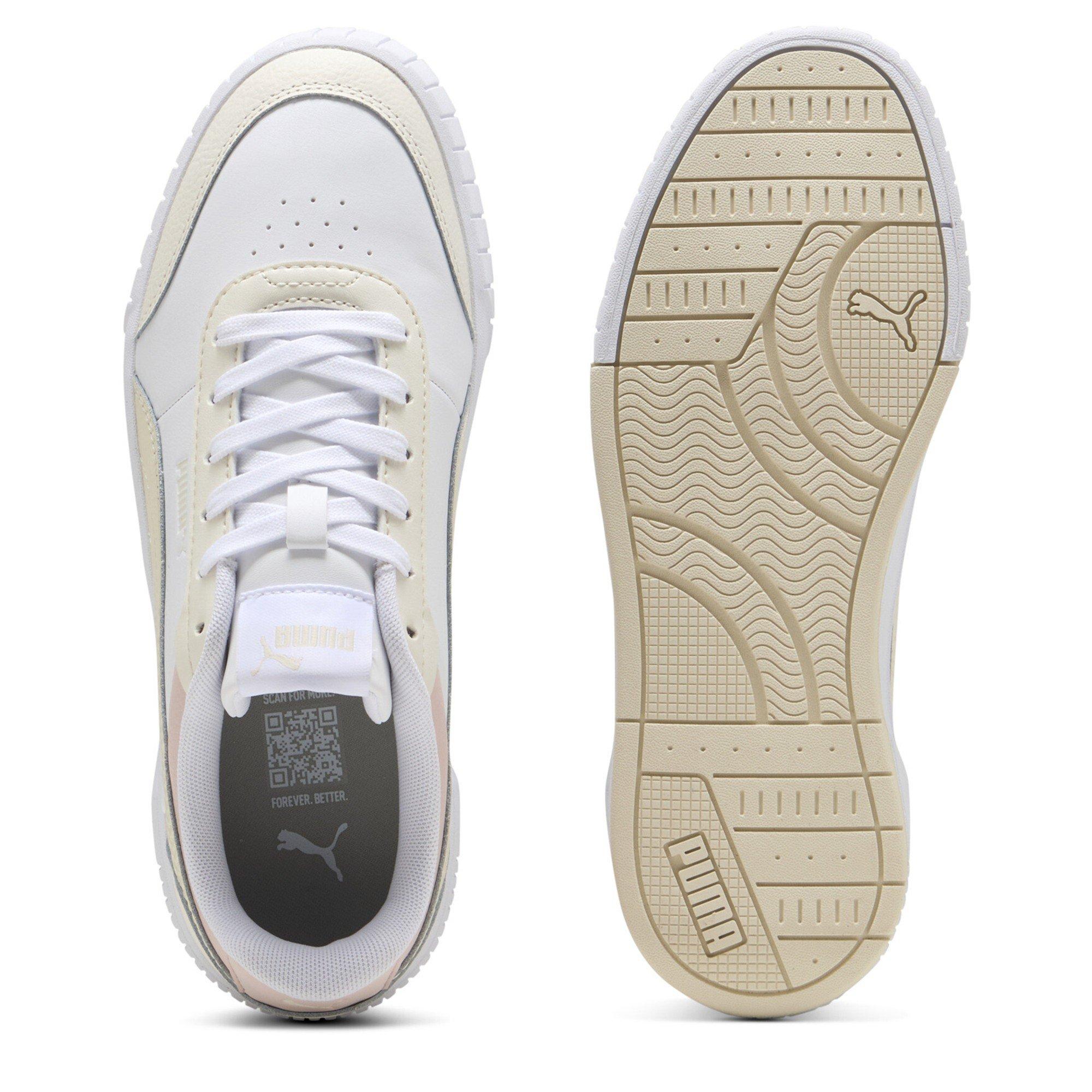 White-Alpine - Puma - Women's Carina Mia Classic Low-Top Trainers - 3