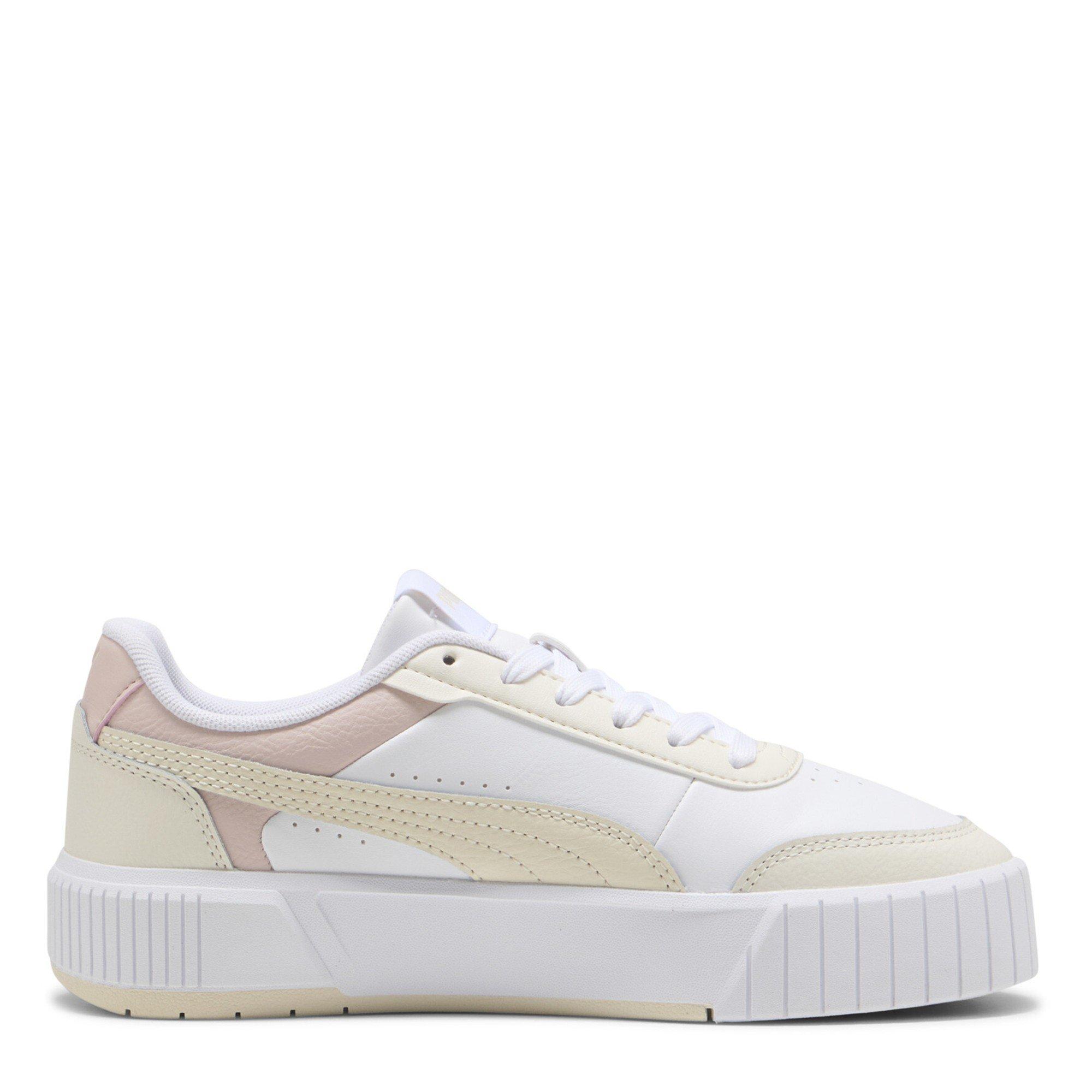 White-Alpine - Puma - Women's Carina Mia Classic Low-Top Trainers - 4