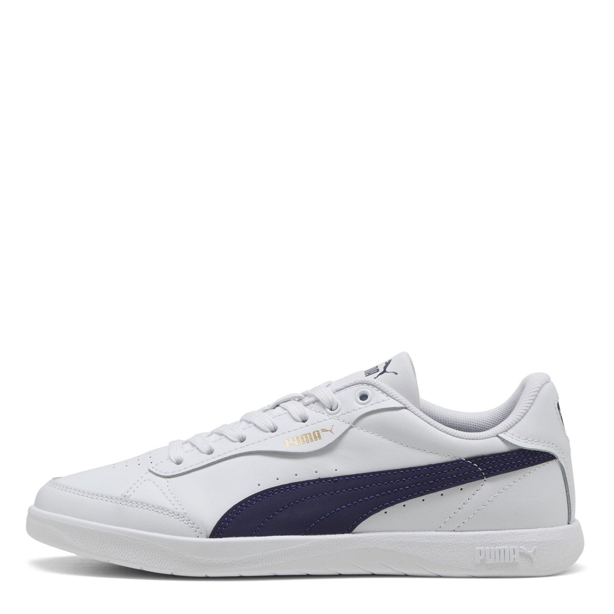 White/Deep Plum - Puma - Women's Vikky Star Casual Low-Top Trainers - 2