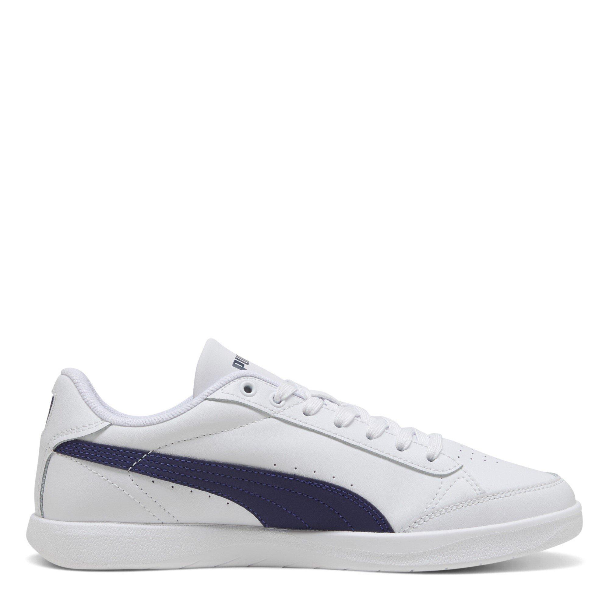 White/Deep Plum - Puma - Women's Vikky Star Casual Low-Top Trainers - 4