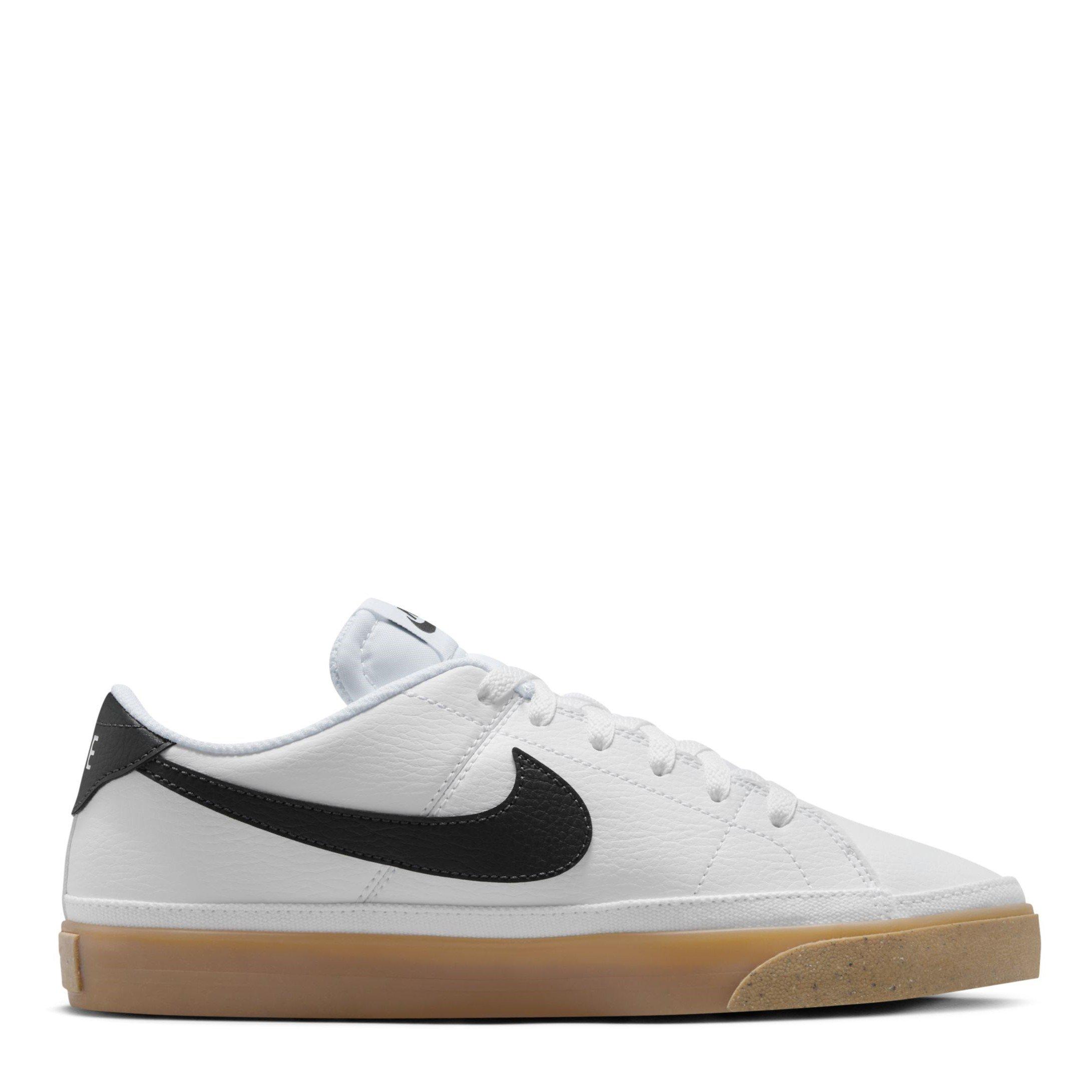 Wht/Yell-Volt - Nike - Court Legacy Next Nature Womens Shoes - 1