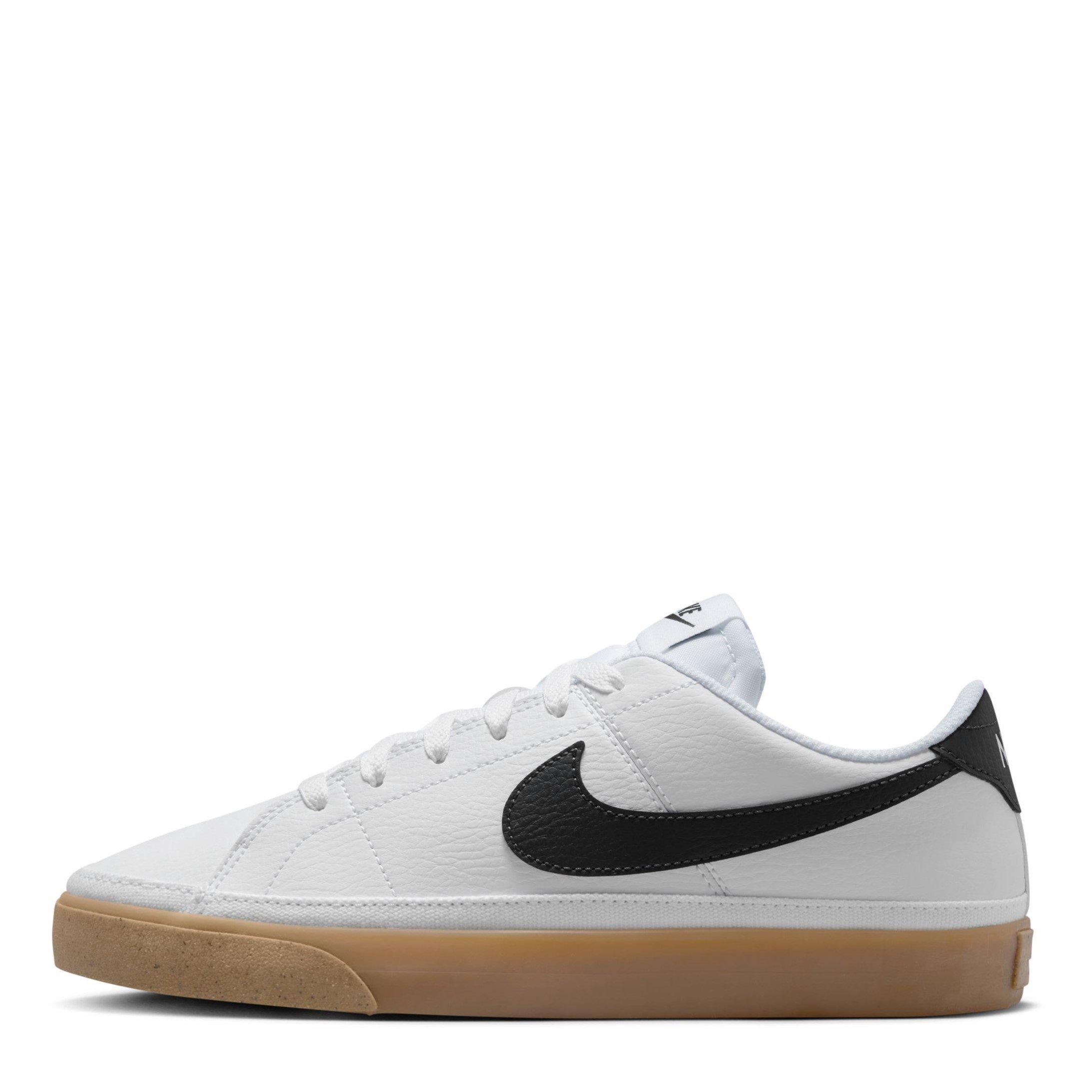 Wht/Yell-Volt - Nike - Court Legacy Next Nature Womens Shoes - 2