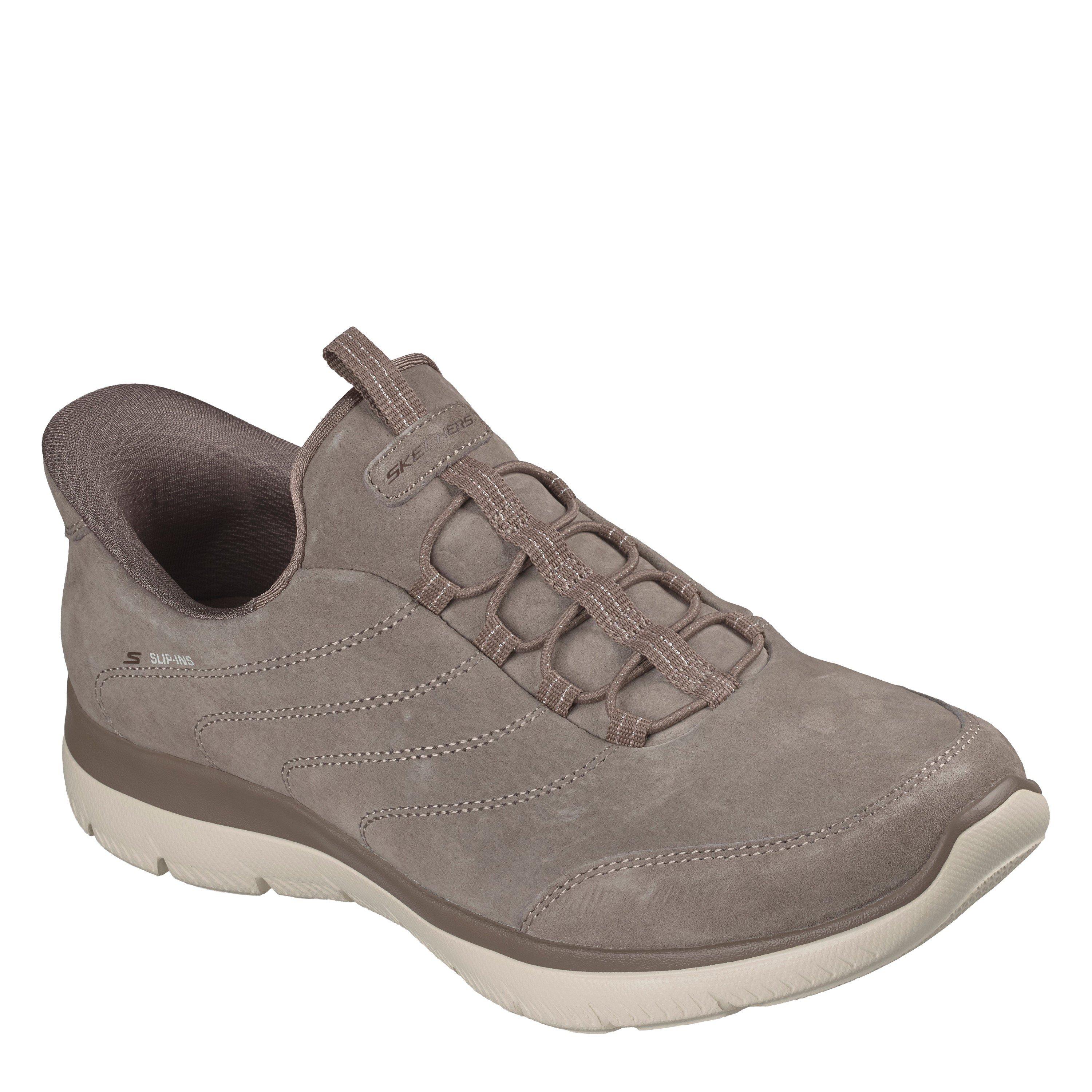 Taupe - Skechers - Women's Summits Slip-On Runners - 3