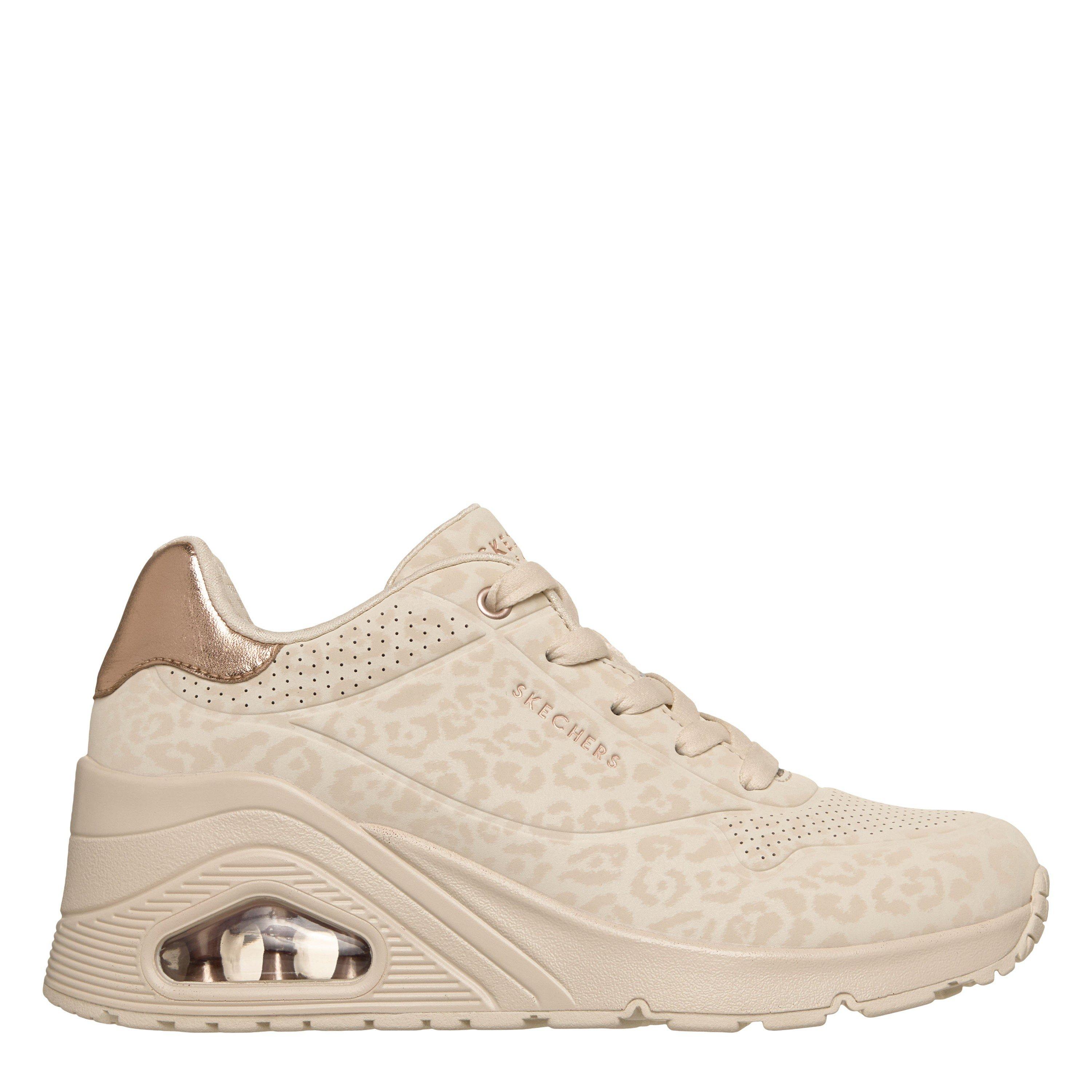 Off White - Skechers - Women's Casual Low-Top Trainers - 1