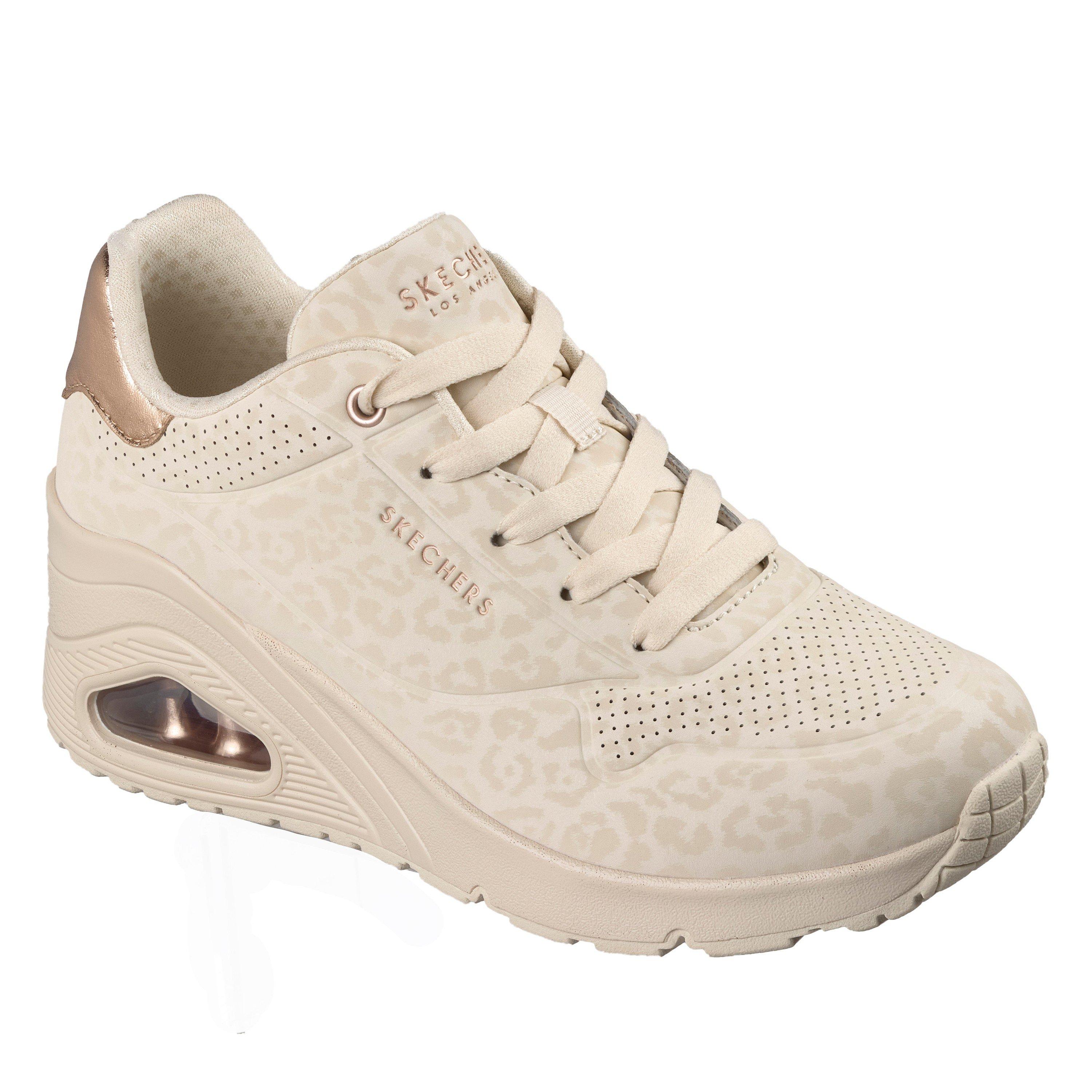 Off White - Skechers - Women's Casual Low-Top Trainers - 4