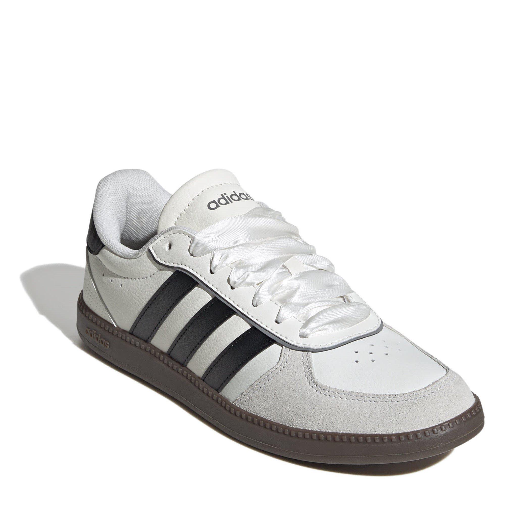 Wht/Blk/Grey - adidas - Breaknet Low-Top Trainers - 3