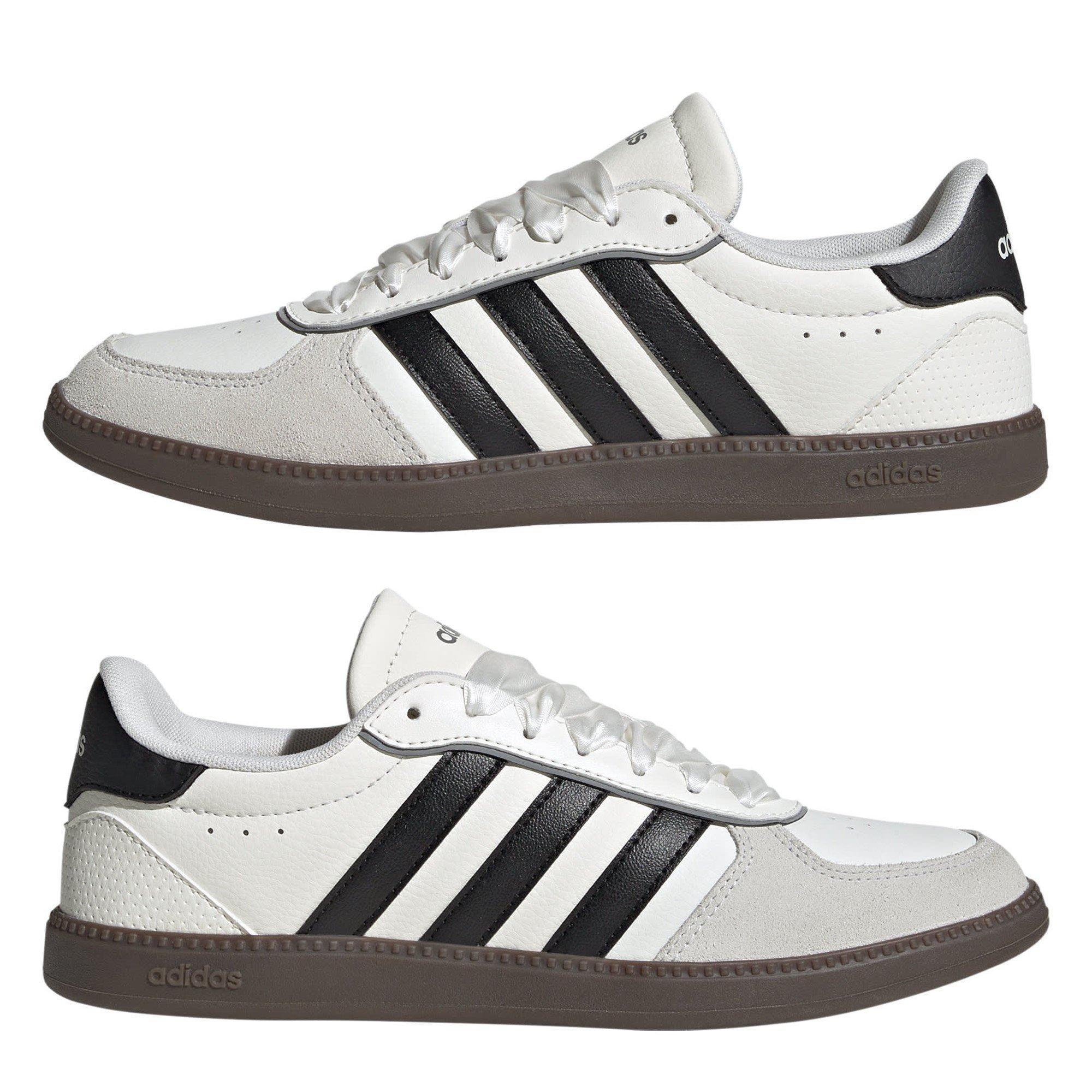 Wht/Blk/Grey - adidas - Breaknet Low-Top Trainers - 9