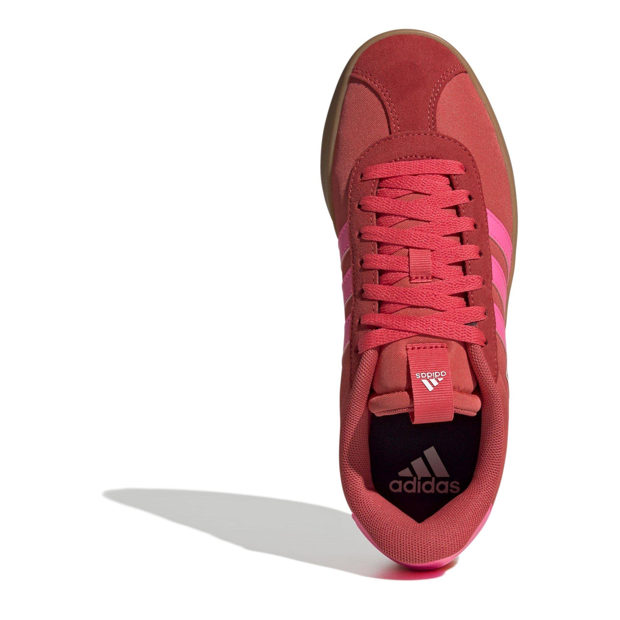 Red/Pnk/Whte - adidas - VL Court 3.0 Shoes Womens - 5