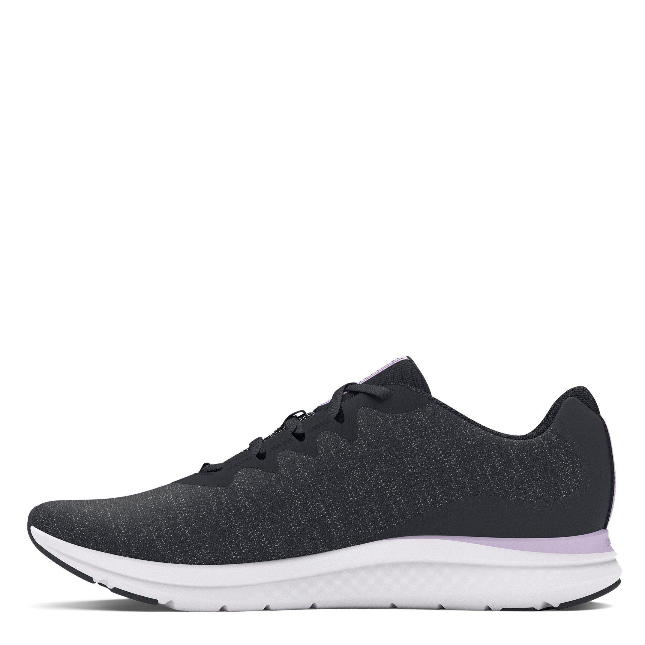 Blk/Salt Purple - Under Armour - Charged Impulse 3 Womens Running Shoes - 2