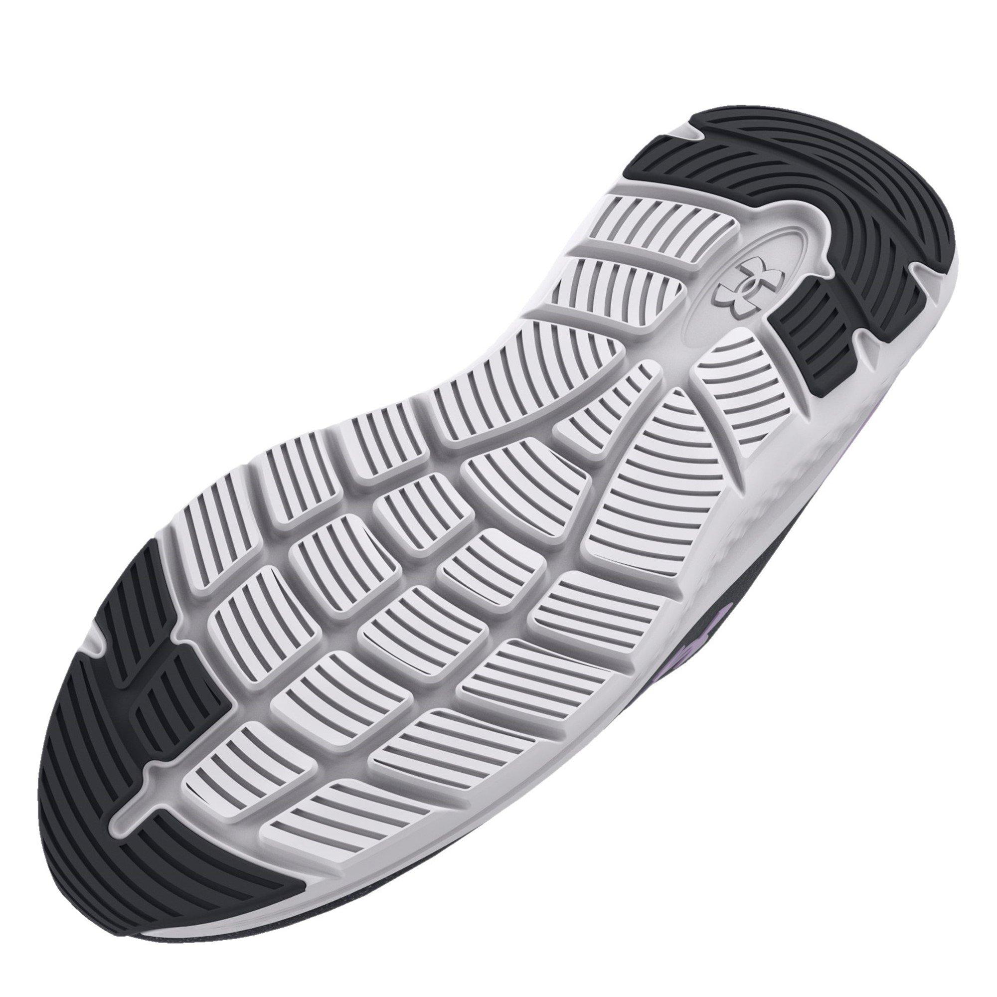 Blk/Salt Purple - Under Armour - Charged Impulse 3 Womens Running Shoes - 3