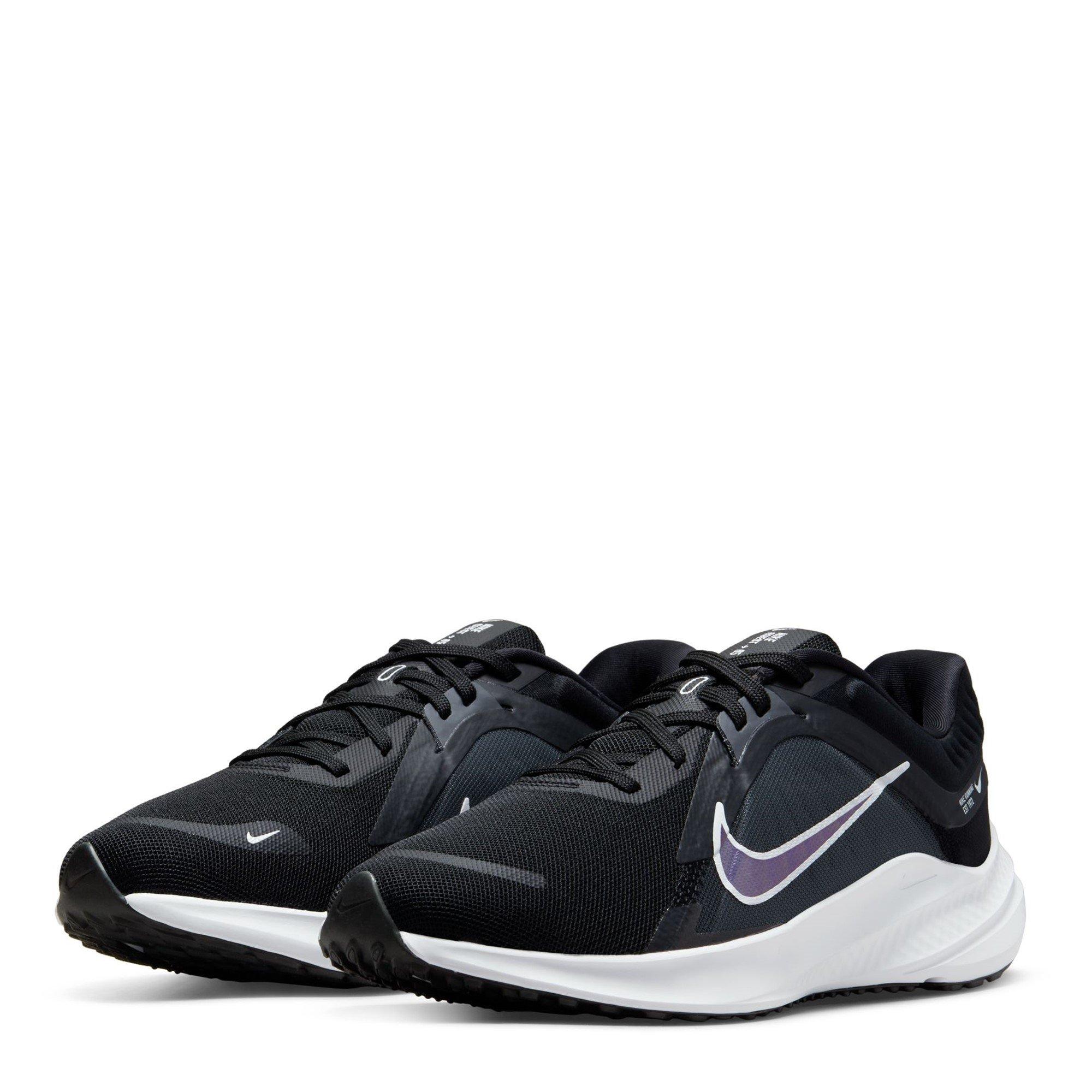Black/White - Nike - Quest 5 Women's Road Running Shoes - 3