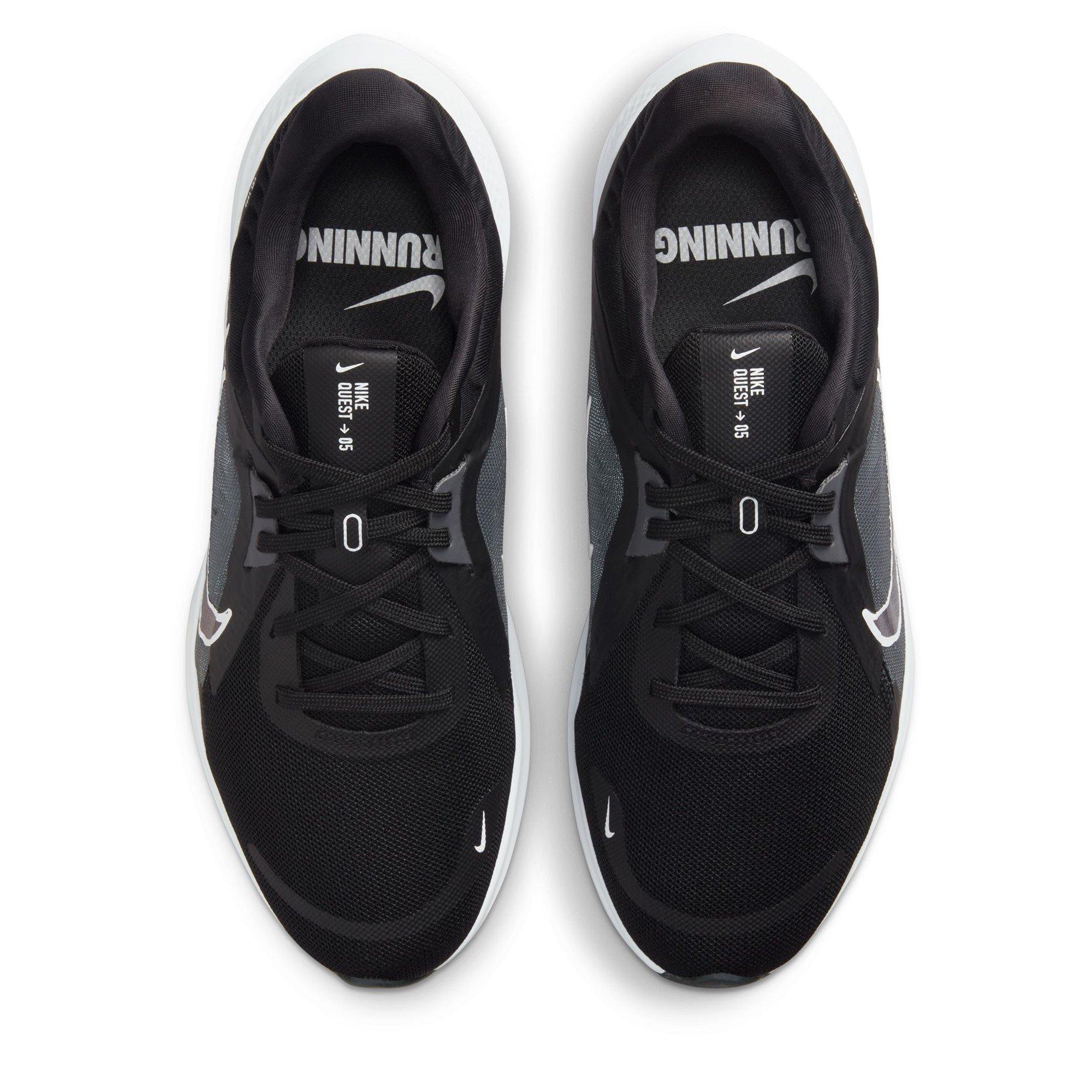 Black/White - Nike - Quest 5 Women's Road Running Shoes - 5