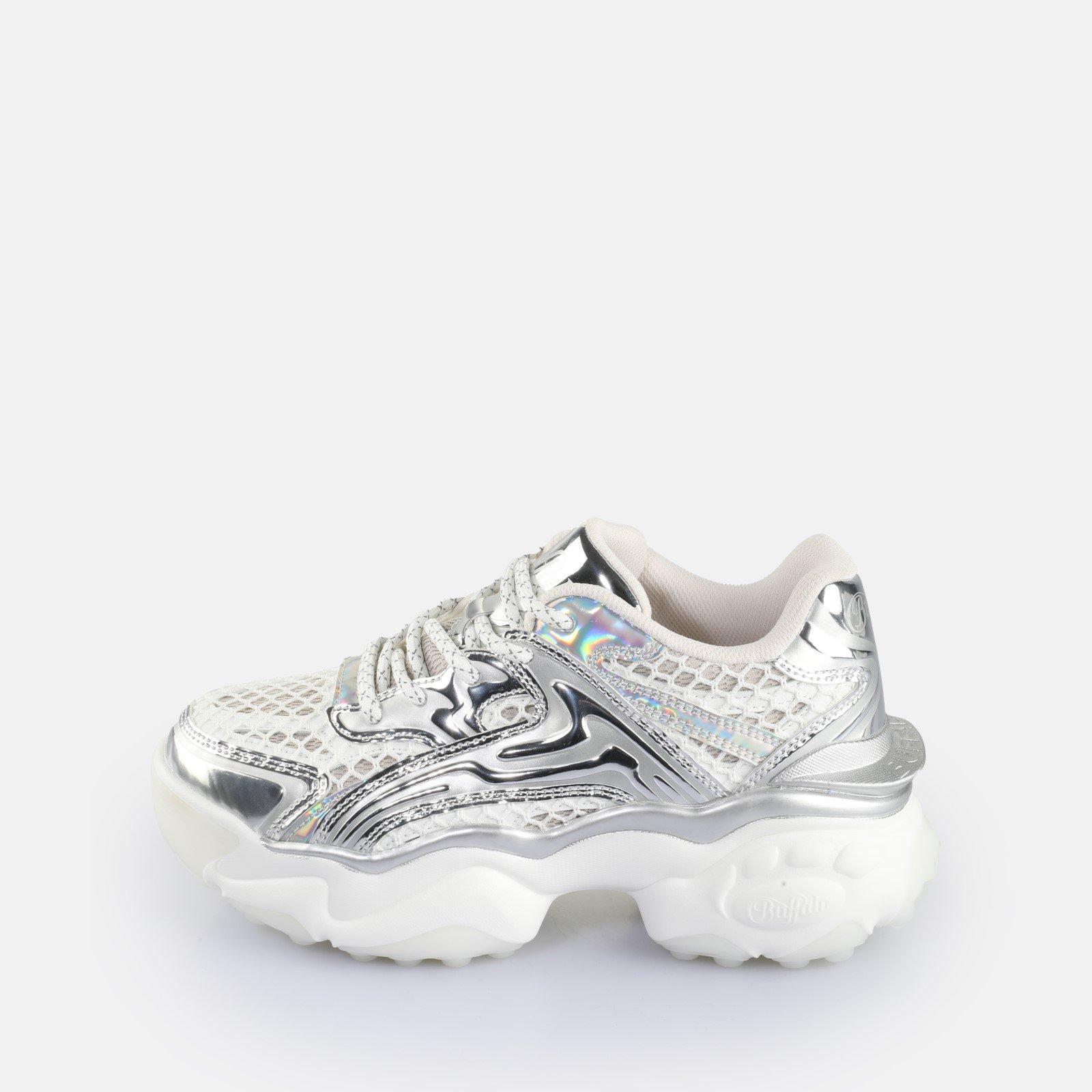 White/Silver - Buffalo - Scortec Trainers - 2