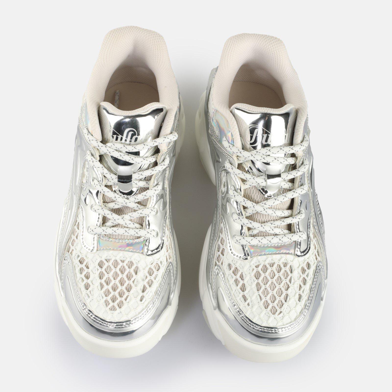 White/Silver - Buffalo - Scortec Trainers - 3