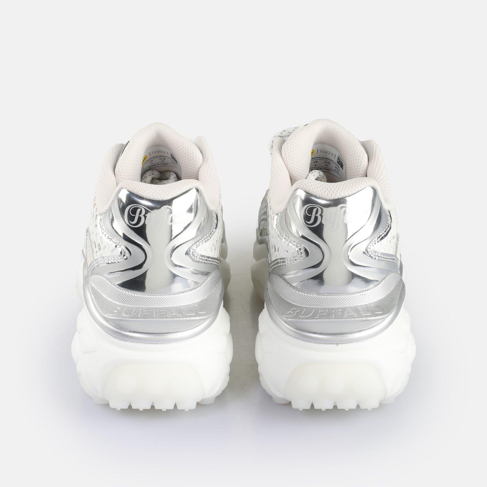 White/Silver - Buffalo - Scortec Trainers - 6