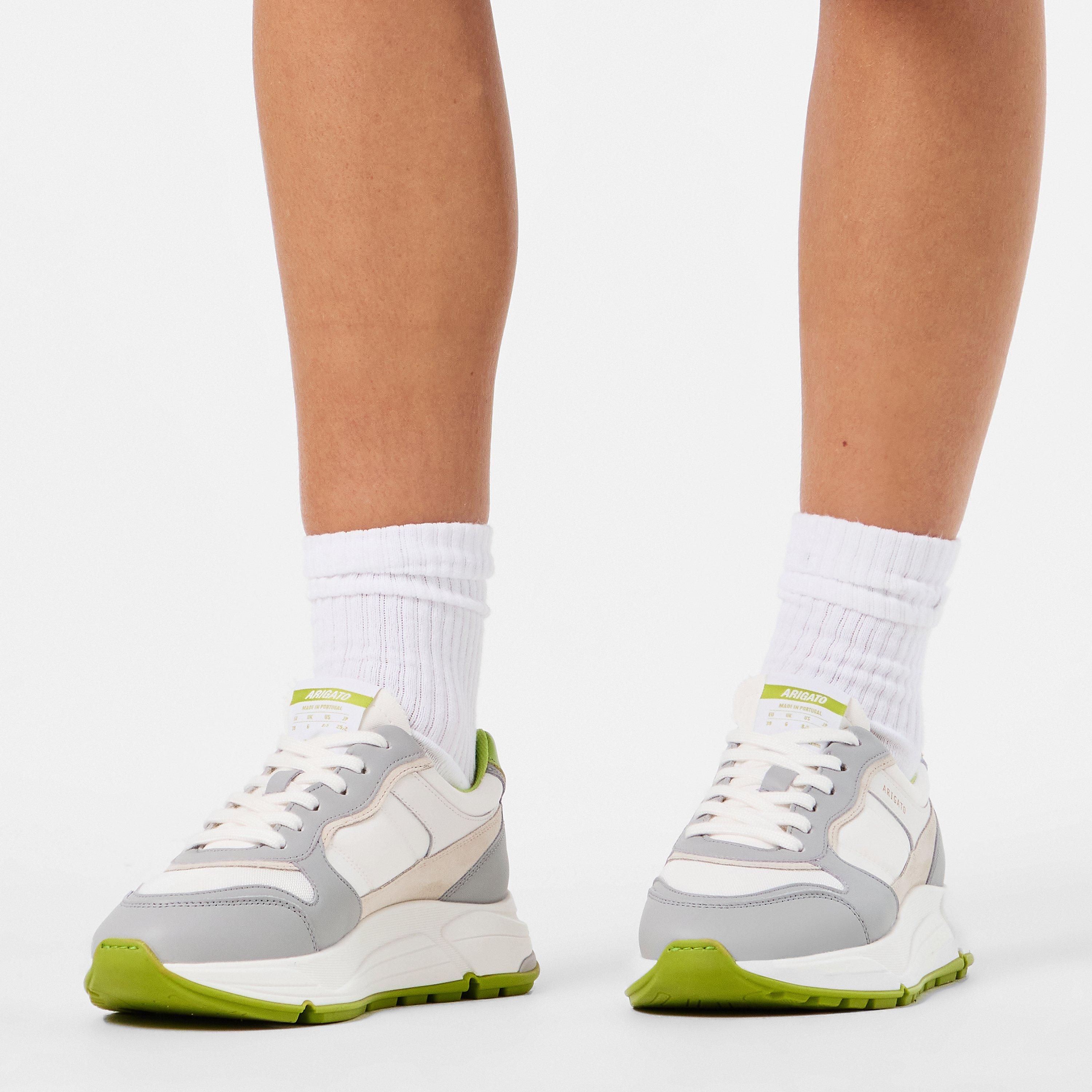  White/Green - Axel Arigato - Axel Style Trainers Ld99 - 3