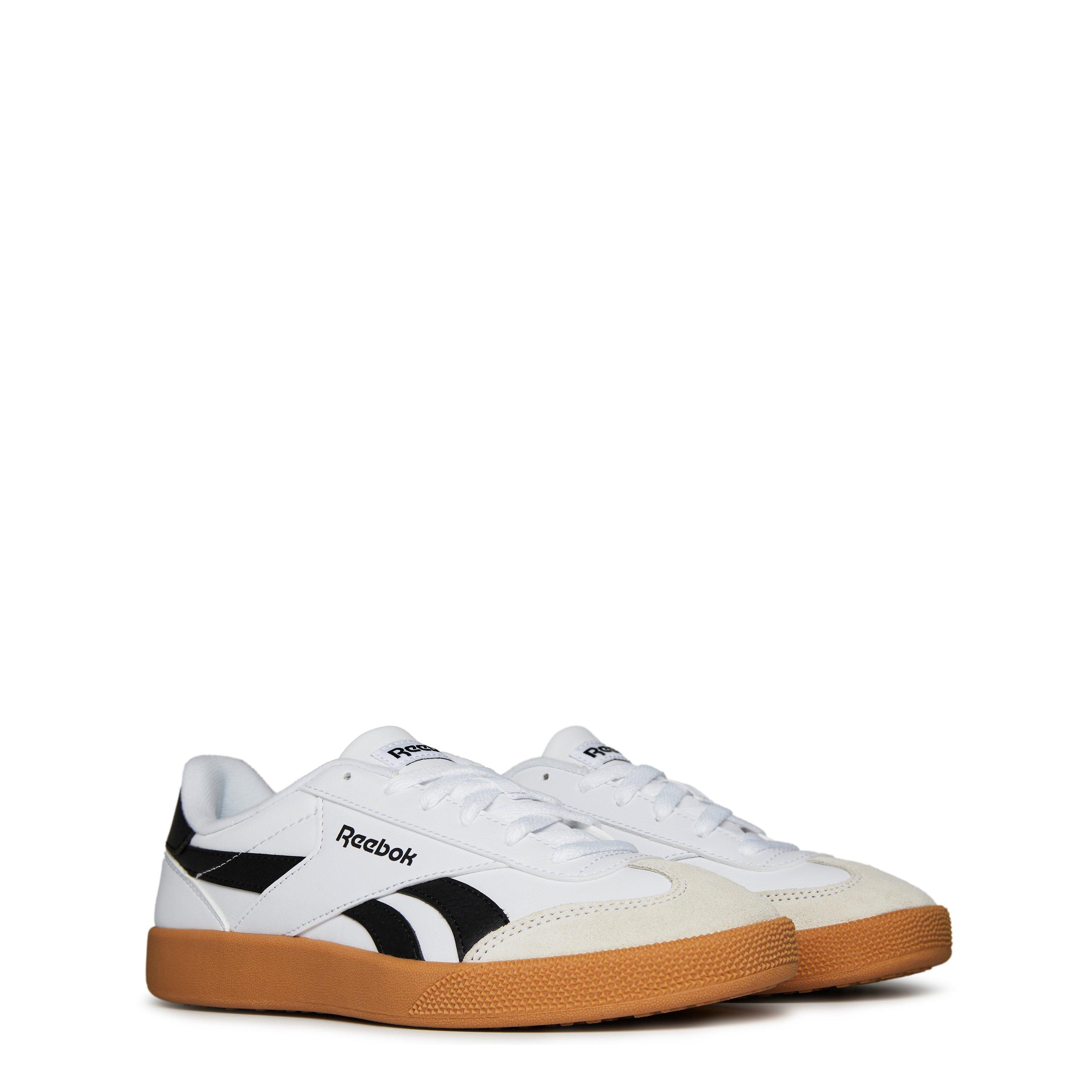Wht/Blk/Gum - Reebok - Smash Edge Low-Top Trainers - 3