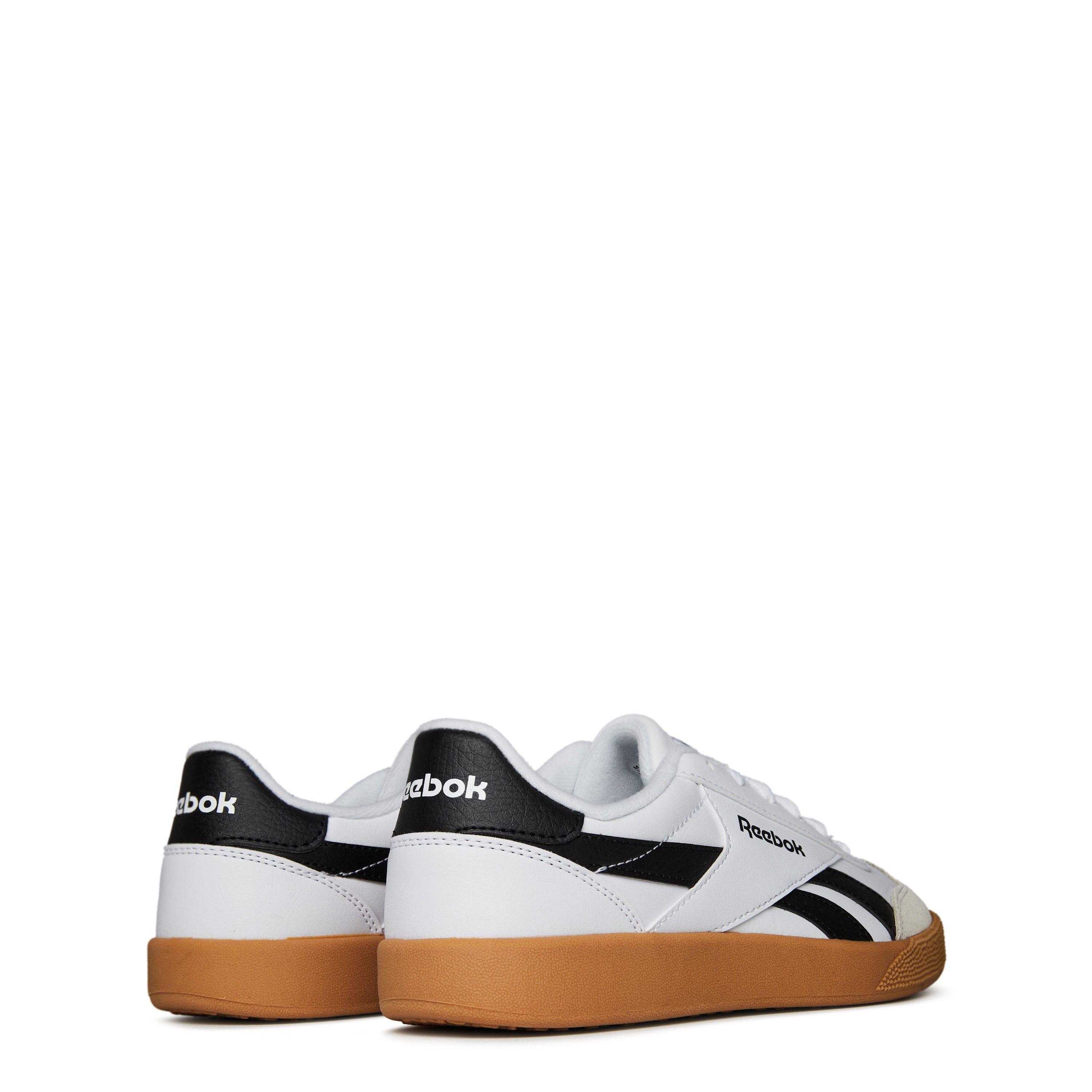 Wht/Blk/Gum - Reebok - Smash Edge Low-Top Trainers - 4