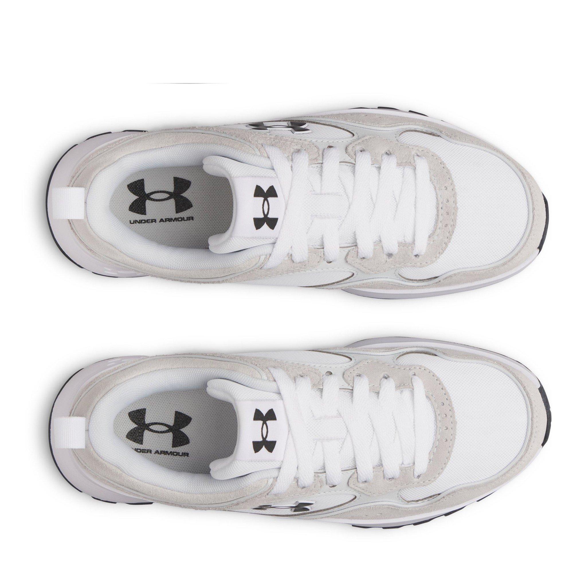 Whit/Gray/Black - Under Armour - UA Mirage Sport Womens Trainer - 4